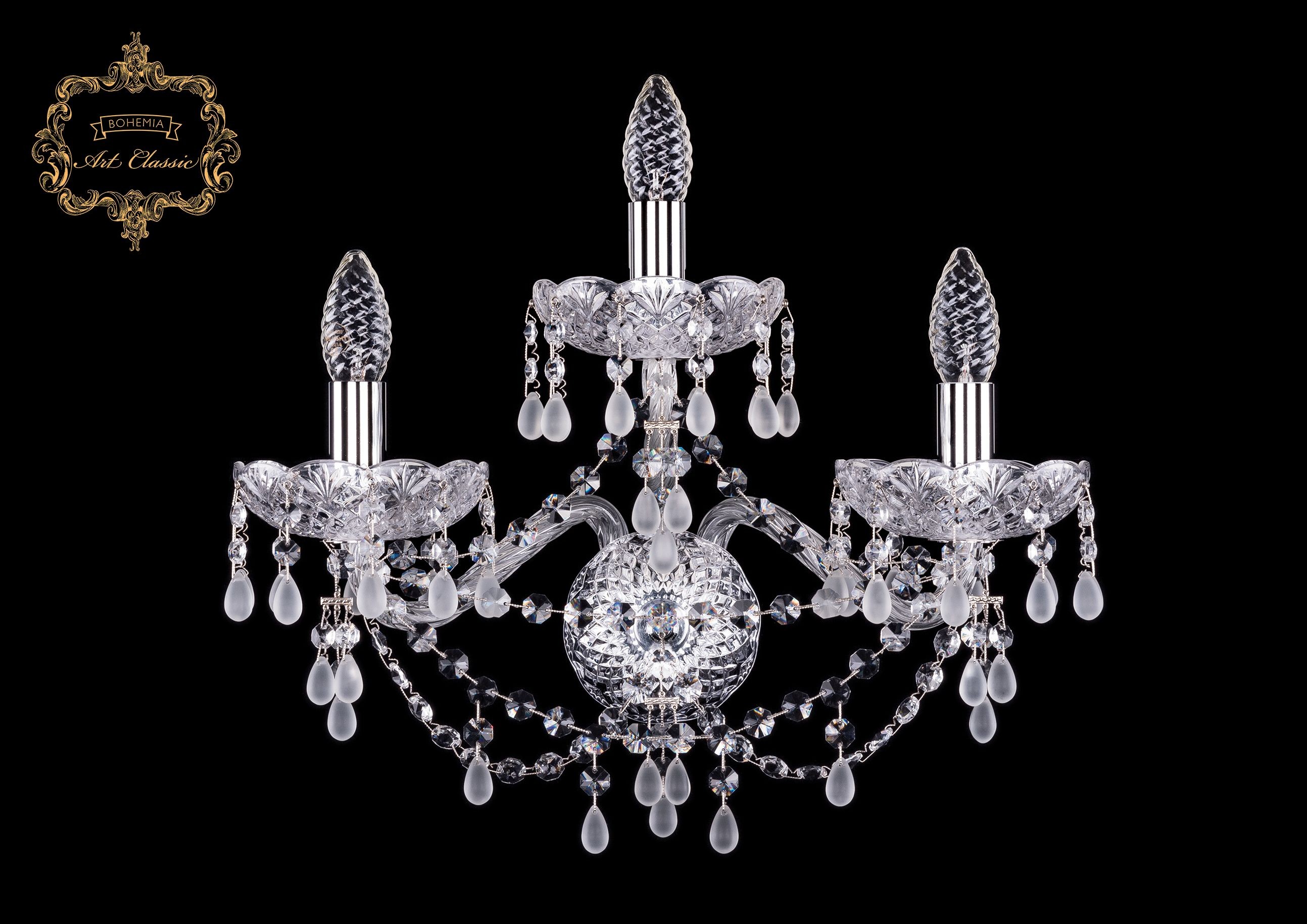 Настенное бра Art Classic 10.24.2+1.165.XL.Cr.V0300