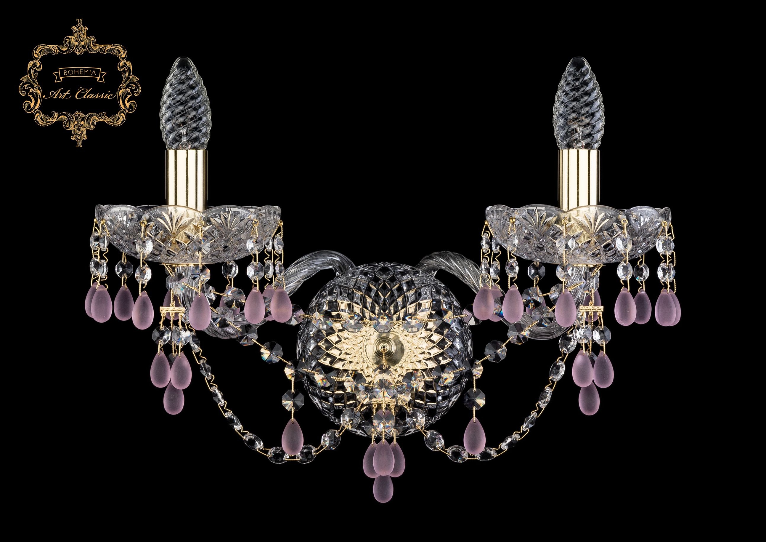 Настенное бра Art Classic 10.24.2.165.XL.Gd.V7010