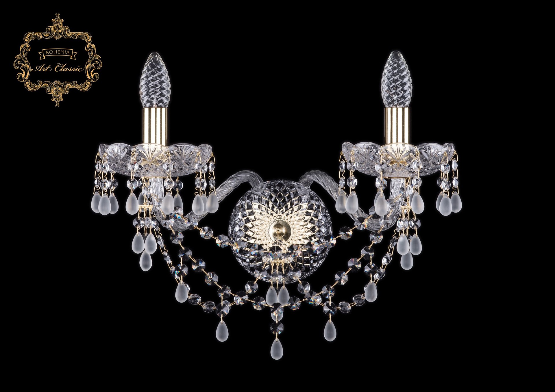 Настенное бра Art Classic 10.24.2.200.XL.Gd.V0300