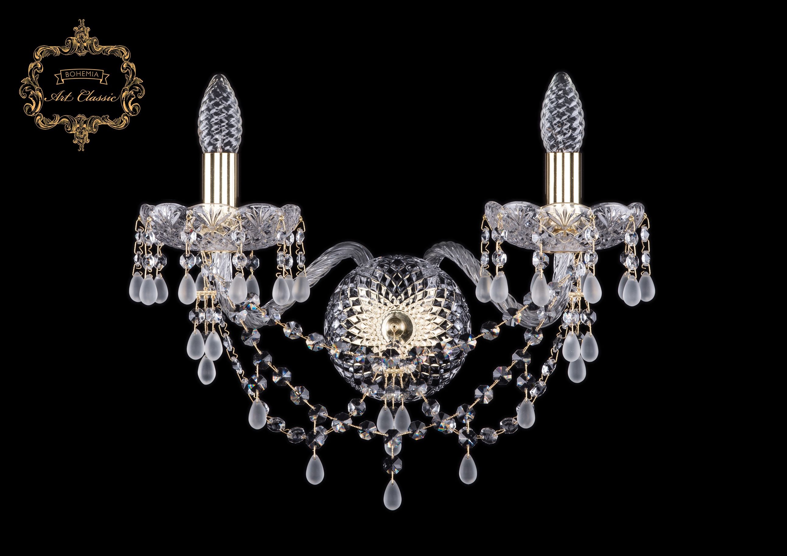 Настенное бра Art Classic 10.24.2.200.XL.Gd.V0300