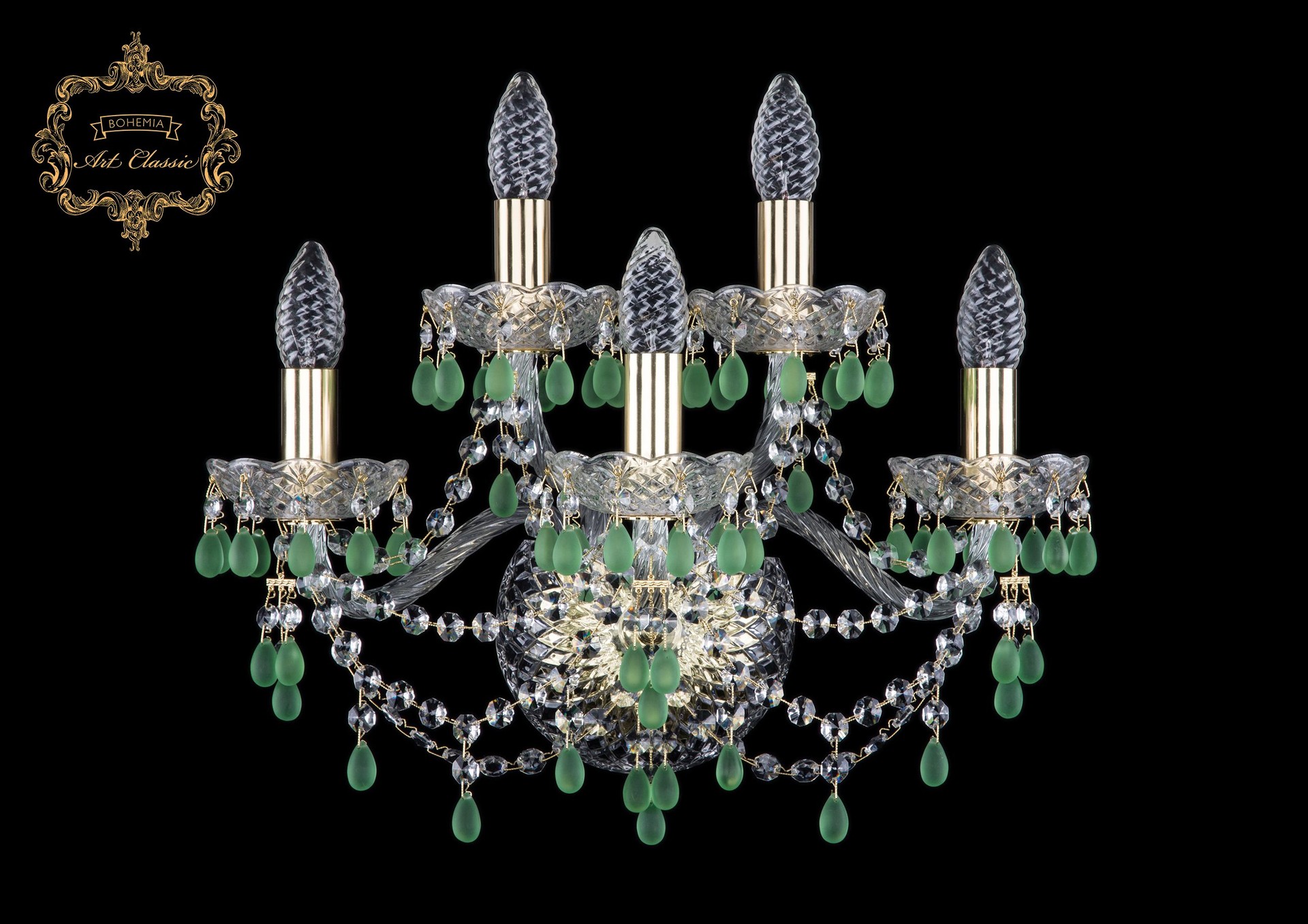 Настенное бра Art Classic 10.24.3+2.165.Gd.V5001