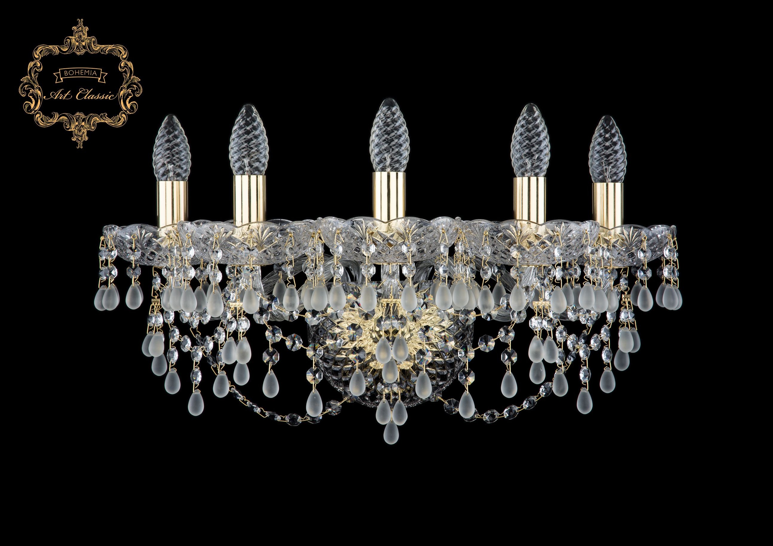 Настенное бра Art Classic 10.24.5.165.XL.Gd.V0300