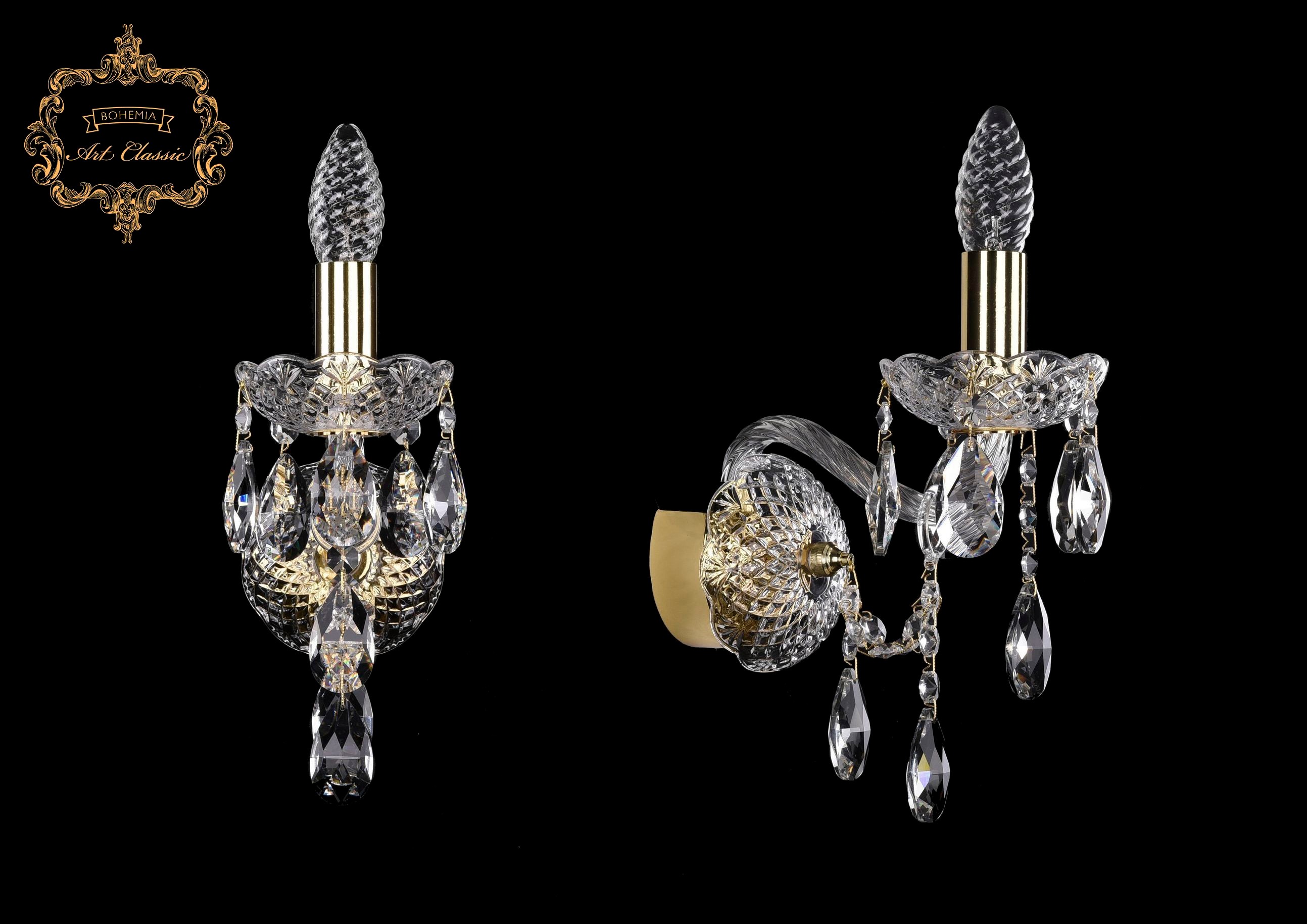 Настенное бра Art Classic 10.25.1.141.Gd.Sp