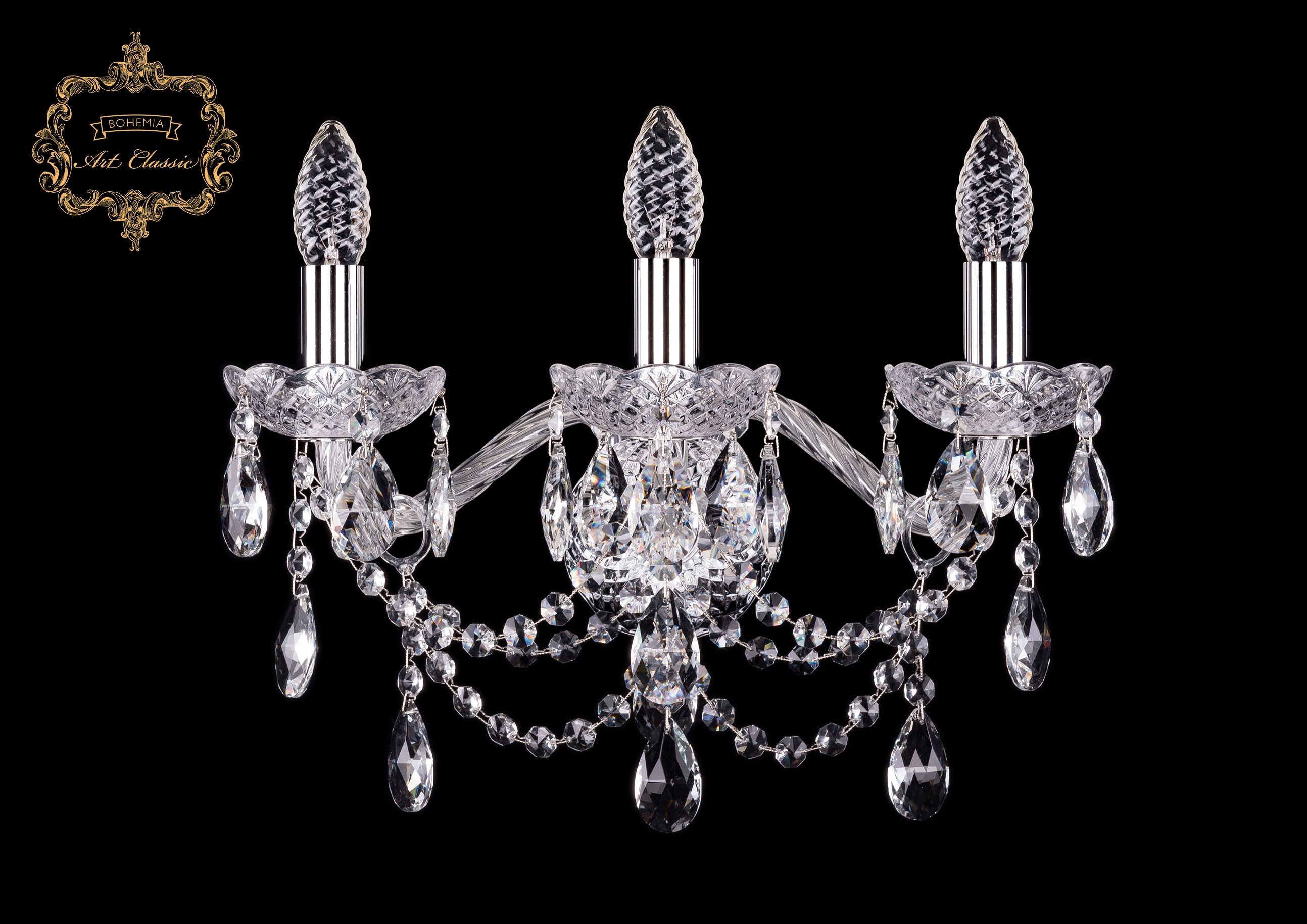 Настенное бра Art Classic 10.25.3.165.Cr.Sp