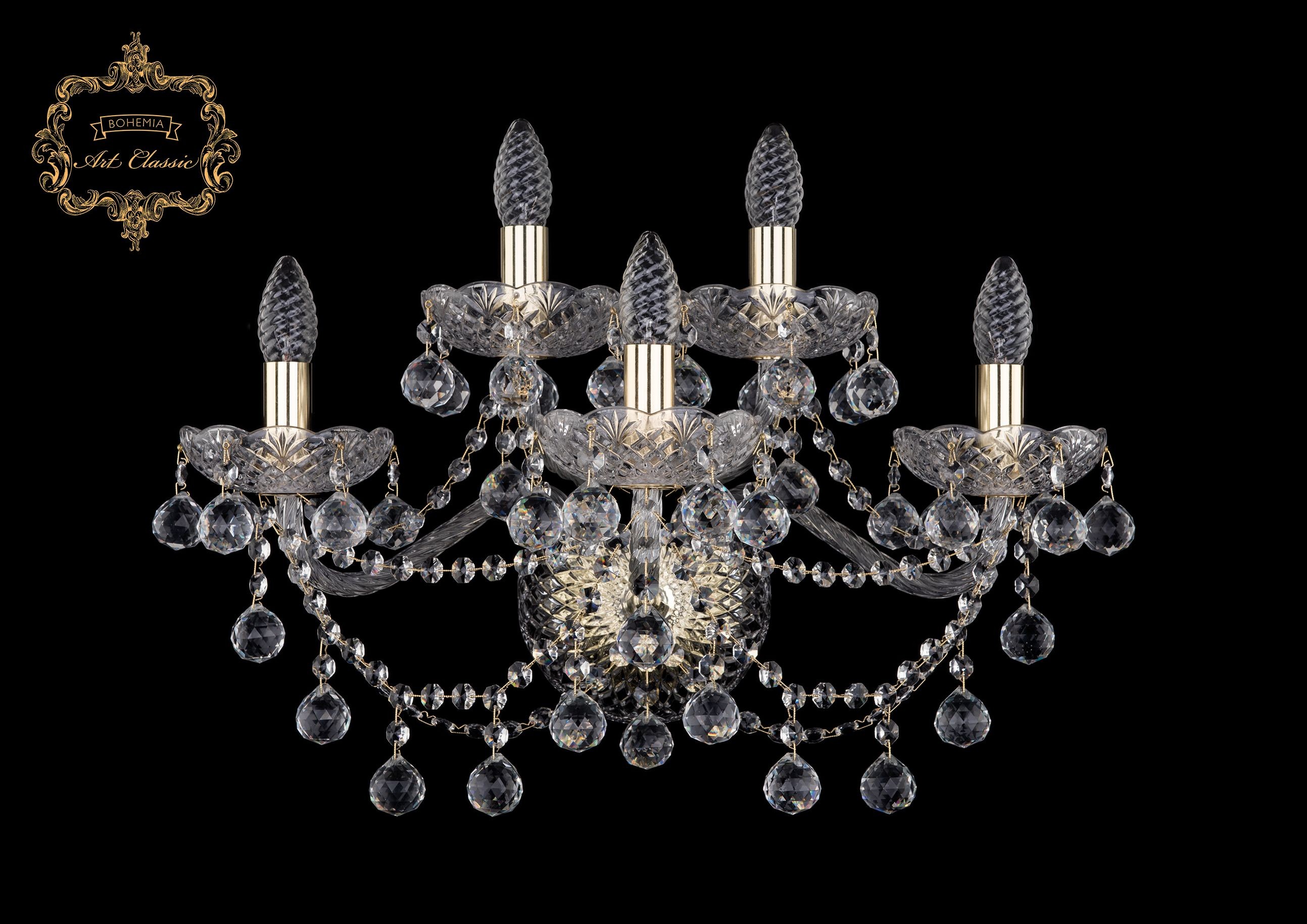 Настенное бра Art Classic 10.26.3+2.200.XL.Gd.B