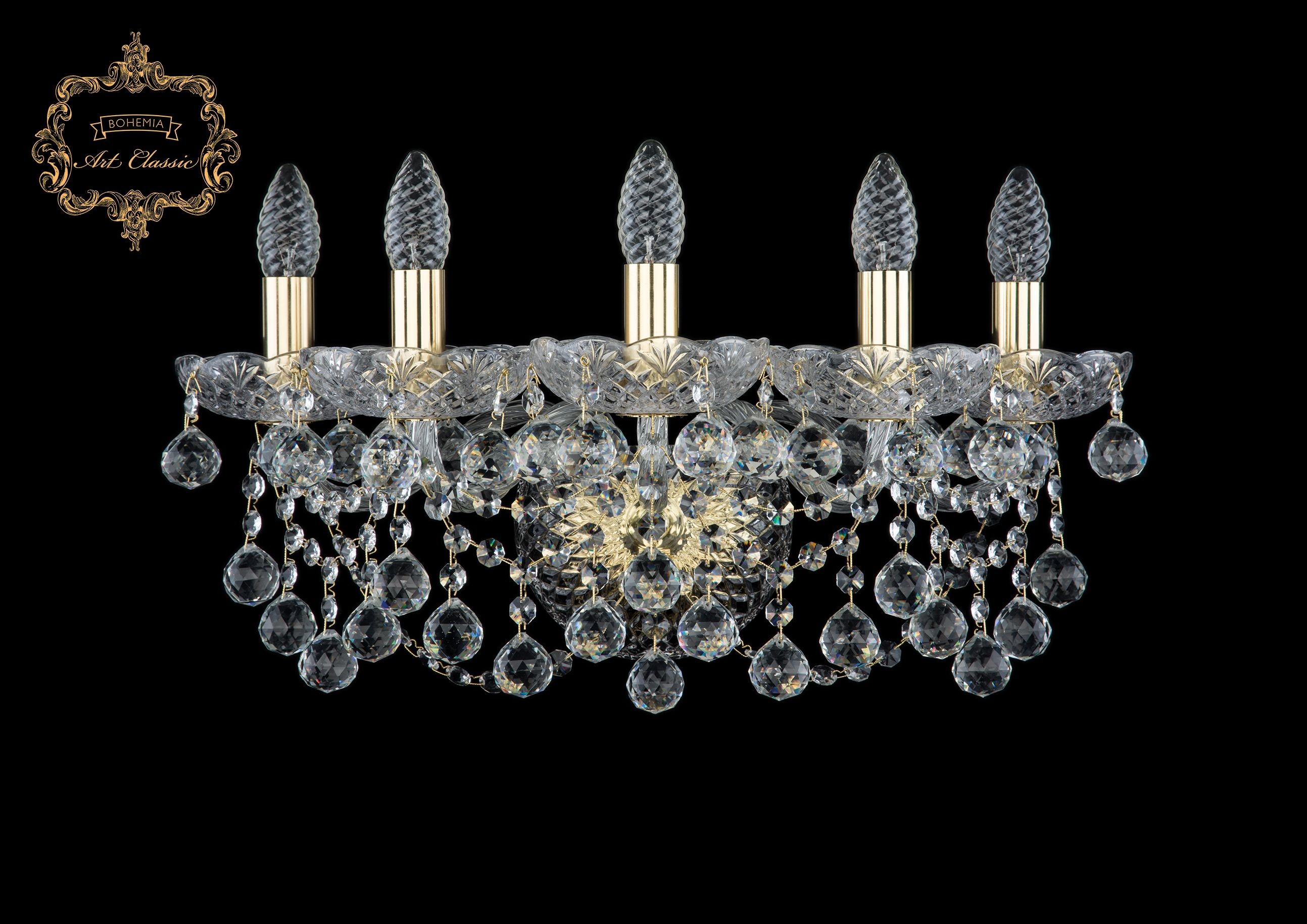 Настенное бра Art Classic 10.26.5.165.XL.Gd.B