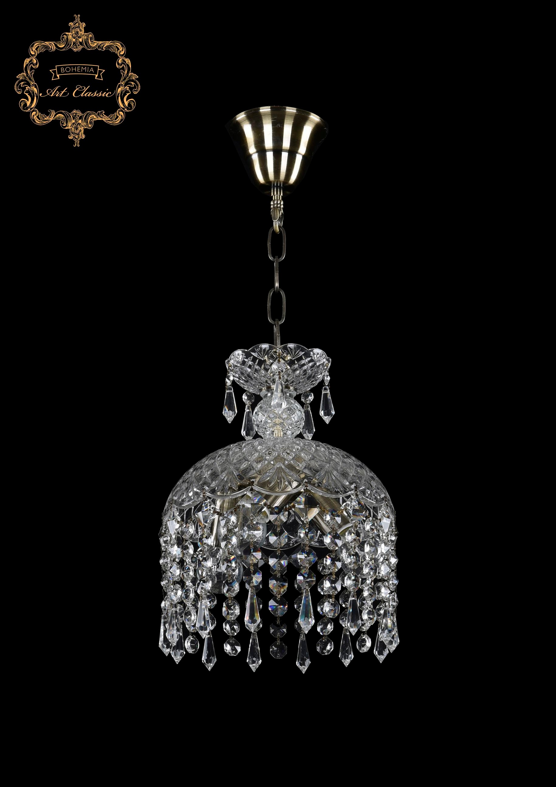 Светильник подвесной Art Classic 14.01.3.d22.Br.Dr