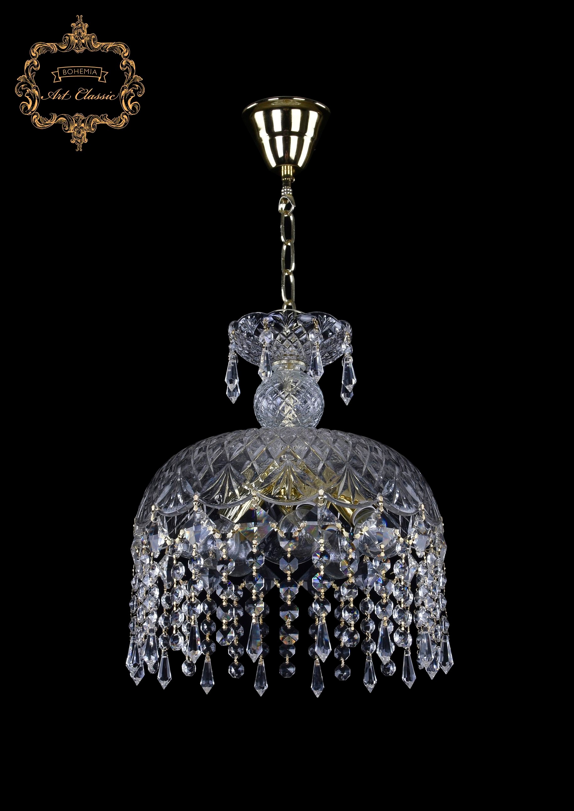 Светильник подвесной Art Classic 14.01.5.d30.Gd.Dr