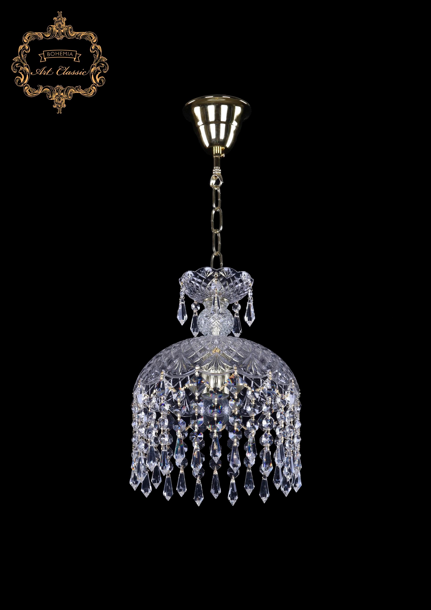 Светильник подвесной Art Classic 14.03.1.d22.Gd.Dr