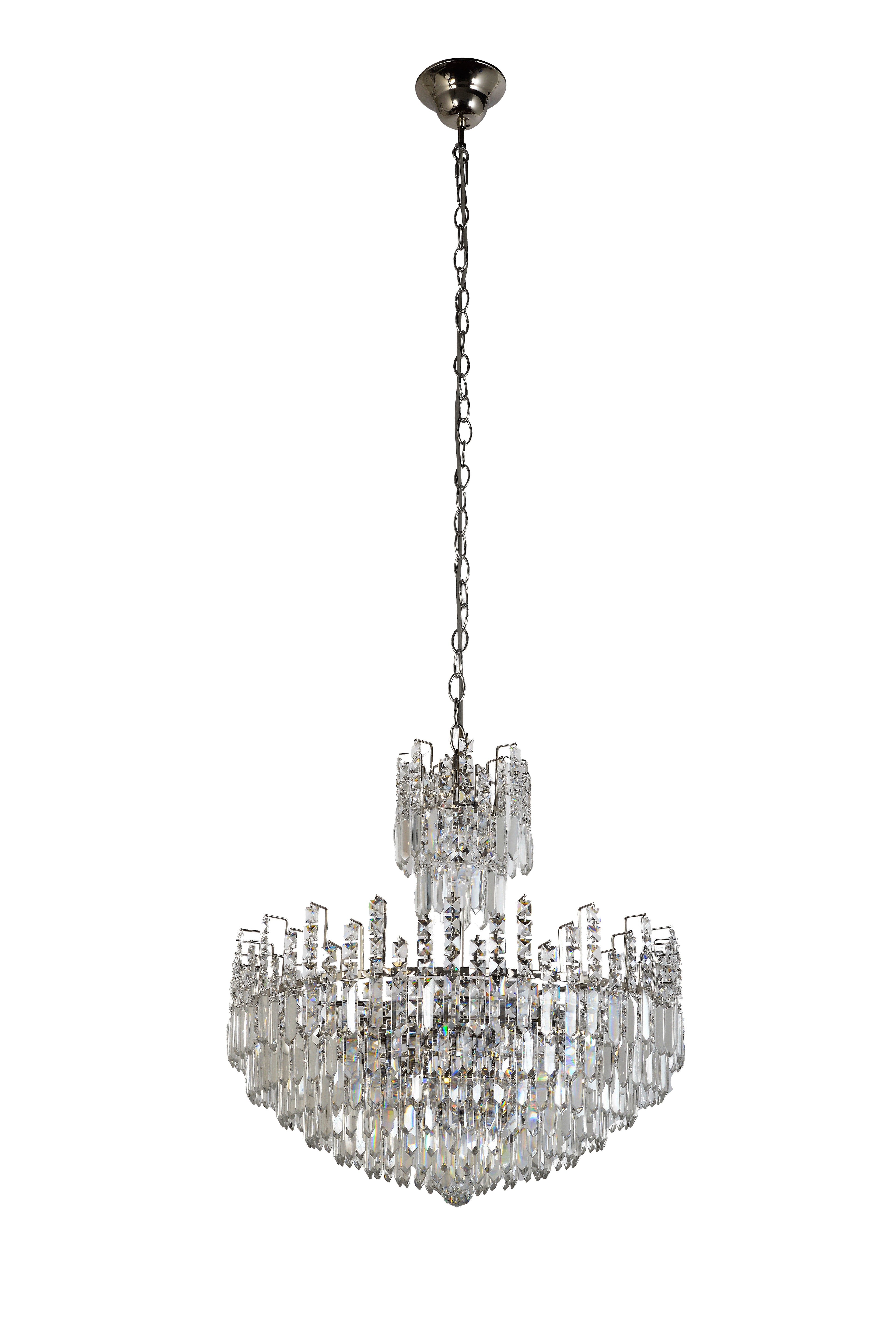 Подвесная хрустальная люстра Lucia Arti Lampadari Lucia E 1.3.60.100 N