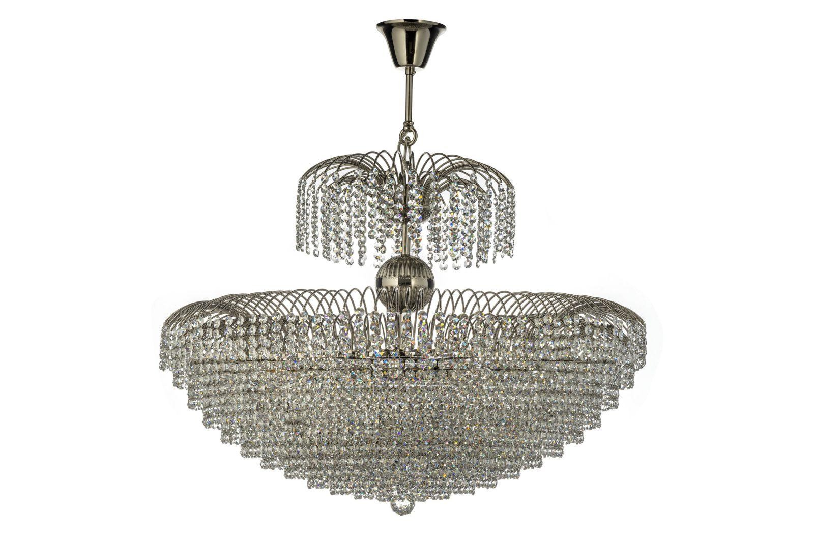 Подвесная хрустальная люстра Salentino Arti Lampadari Salentino E 1.5.80.100 N