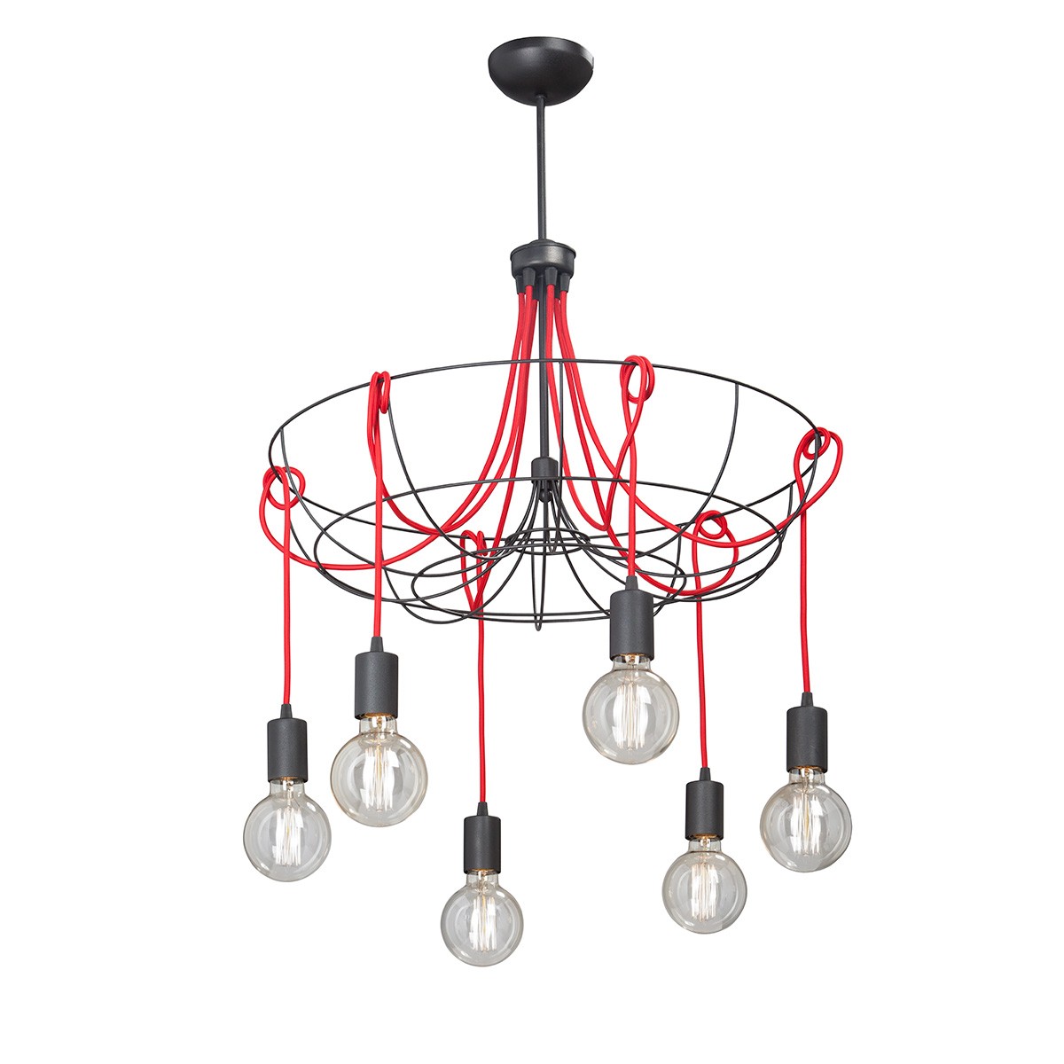 Люстра в форме паука V4496 V4496-1/6PL Vitaluce