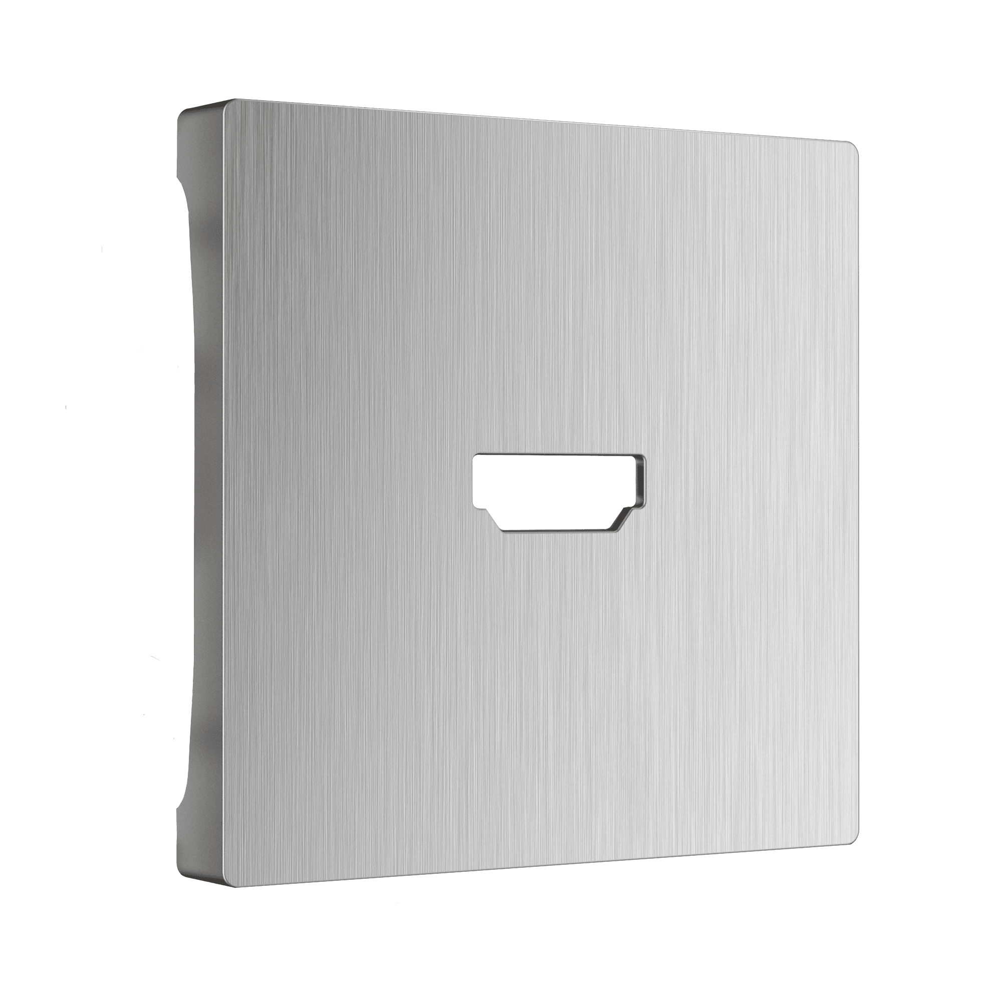 Накладка на механизм Werkel WL09-HDMI-CP/ Накладка для розетки HDMI (серебряный рифленый)