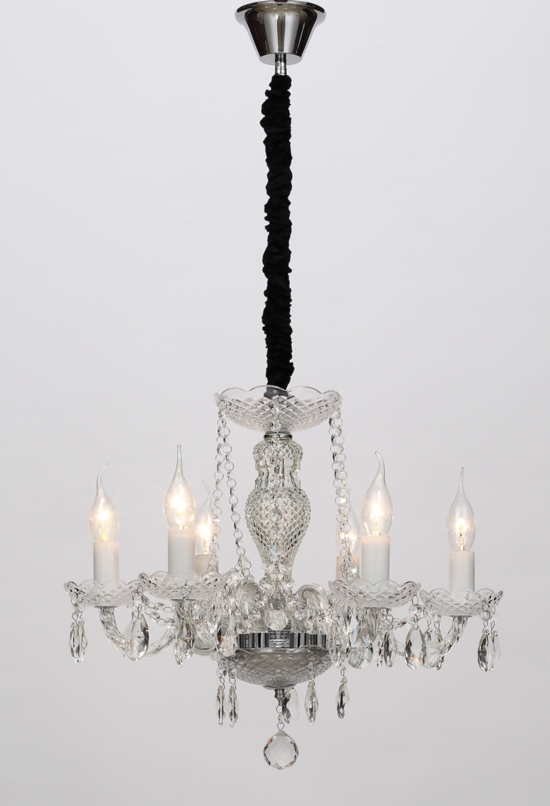 Подвесная хрустальная люстра Riccio Rivoli 1002-206