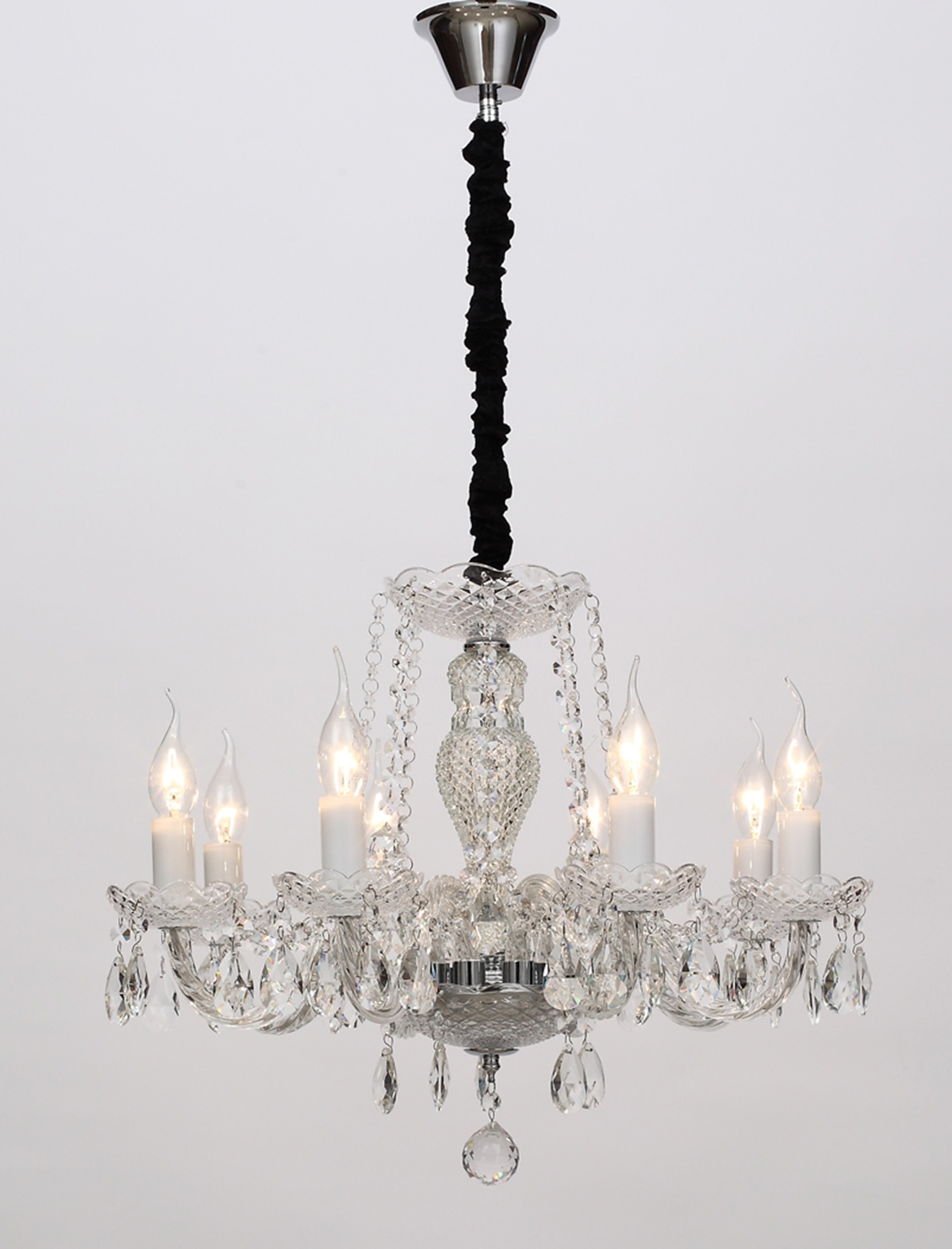 Подвесная хрустальная люстра Riccio Rivoli 1002-208