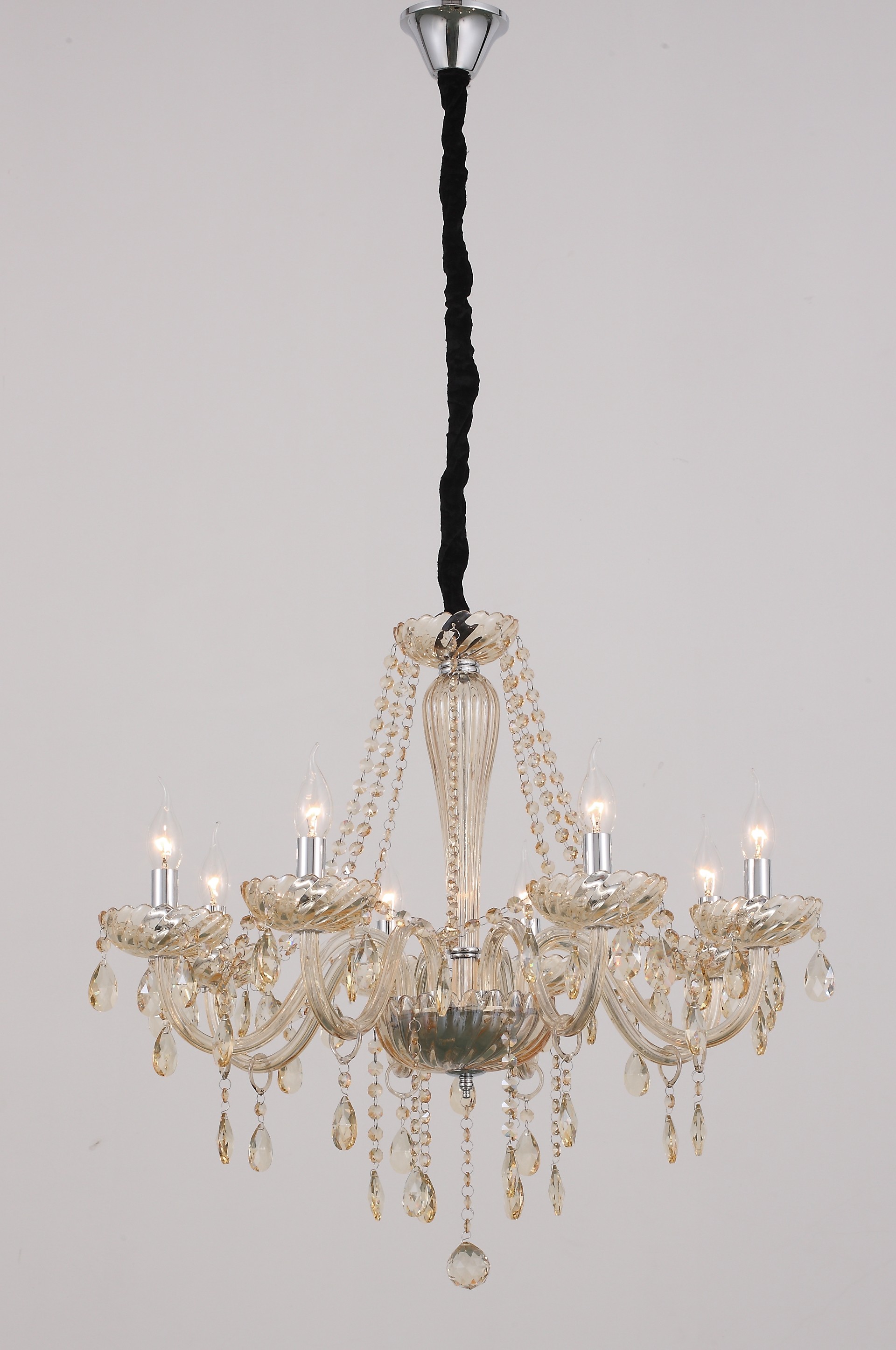 Подвесная хрустальная люстра Giocoso Rivoli 1007-208