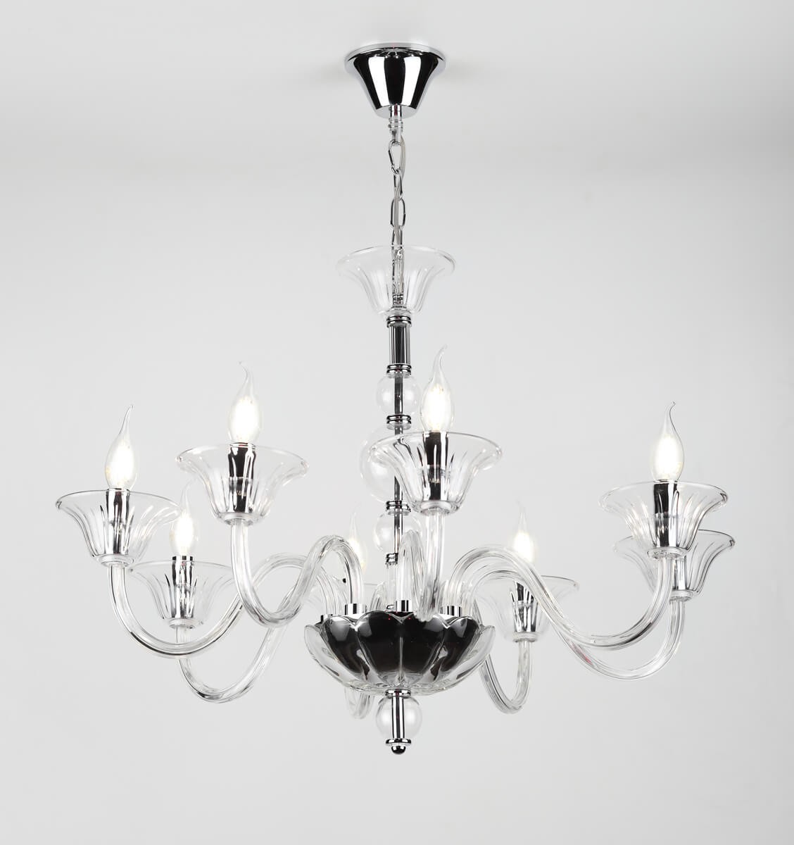 Подвесная хрустальная люстра Nudo Rivoli 1008-208