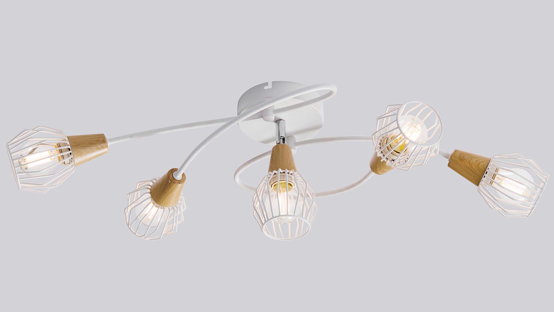 Потолочная люстра Rivoli Naturale 7002-305