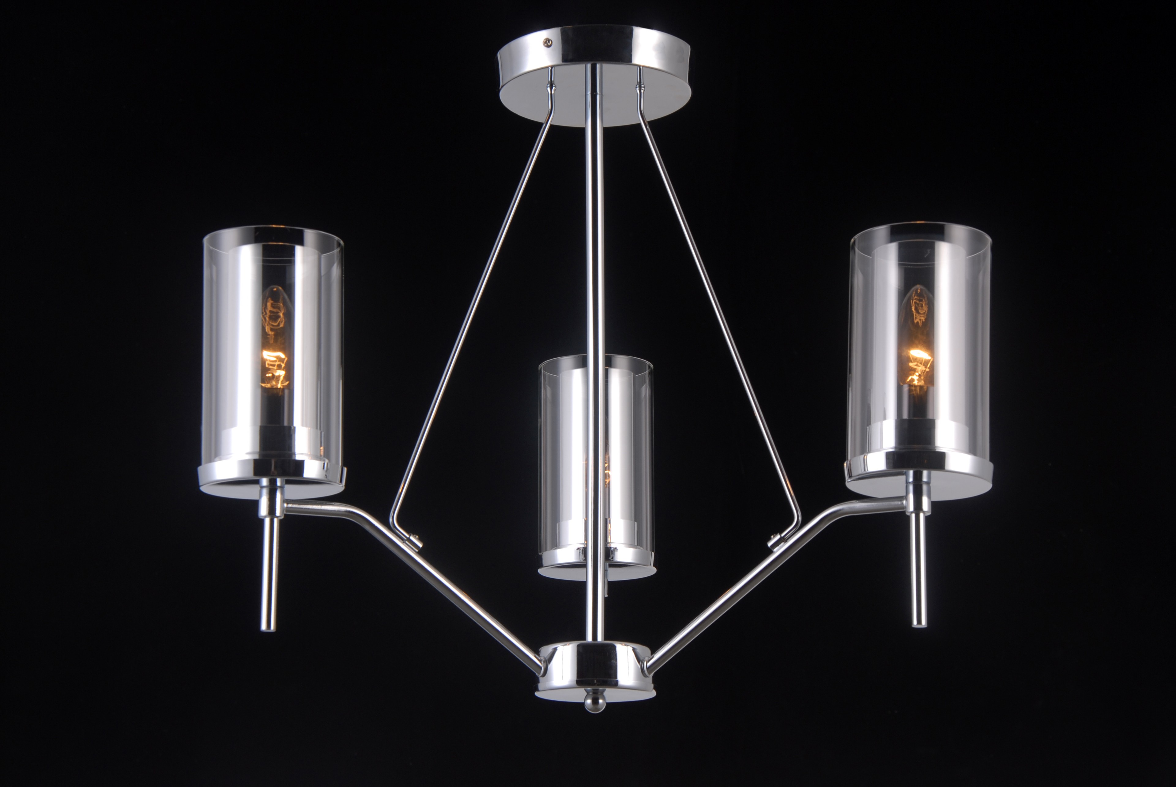 Потолочная люстра Natali Kovaltseva Helsinki HELSINKI II 81046-3C CHROME