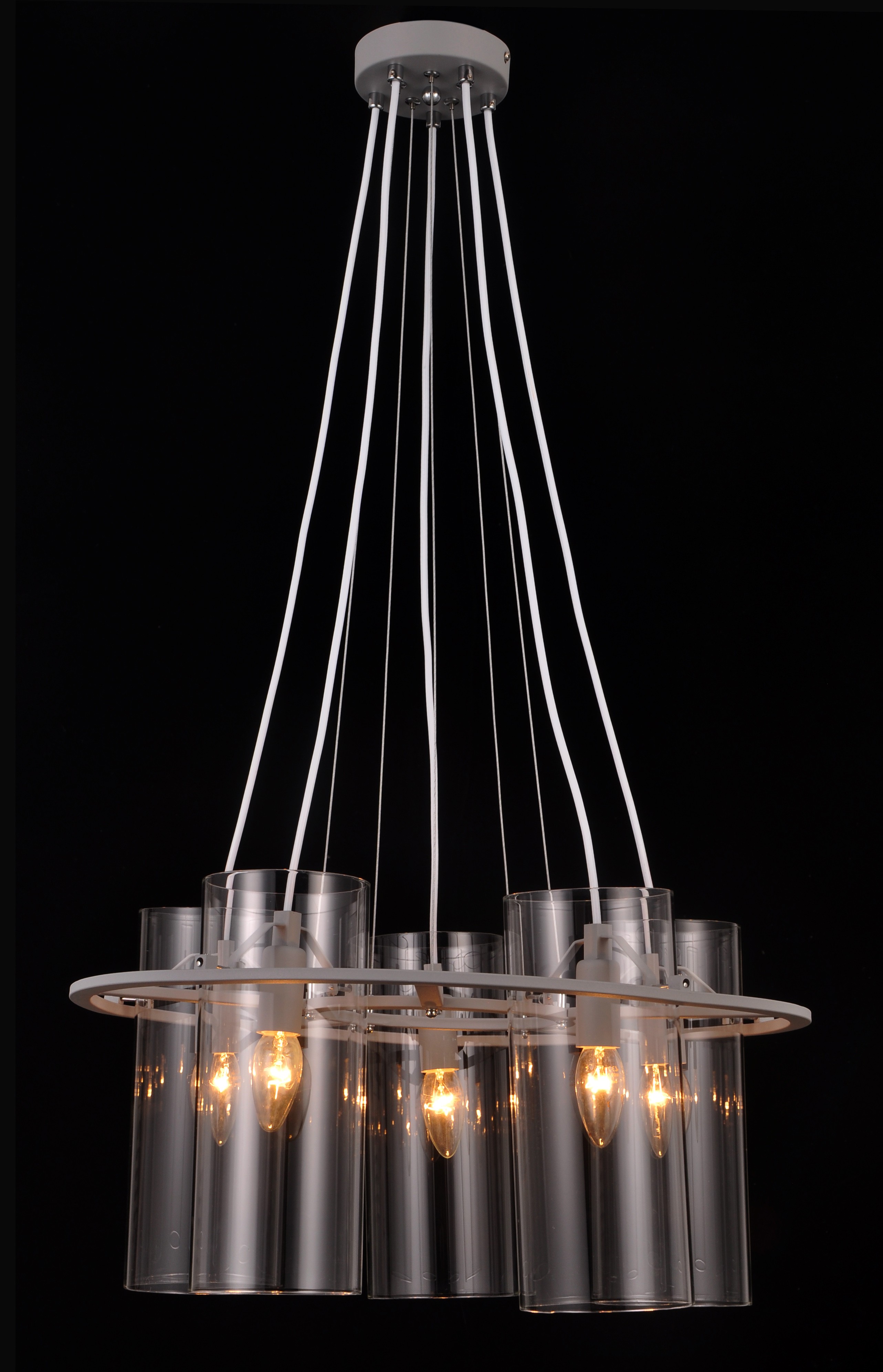 Подвесная люстра Natali Kovaltseva Helsinki HELSINKI II 81060-5C STAIN GRAY