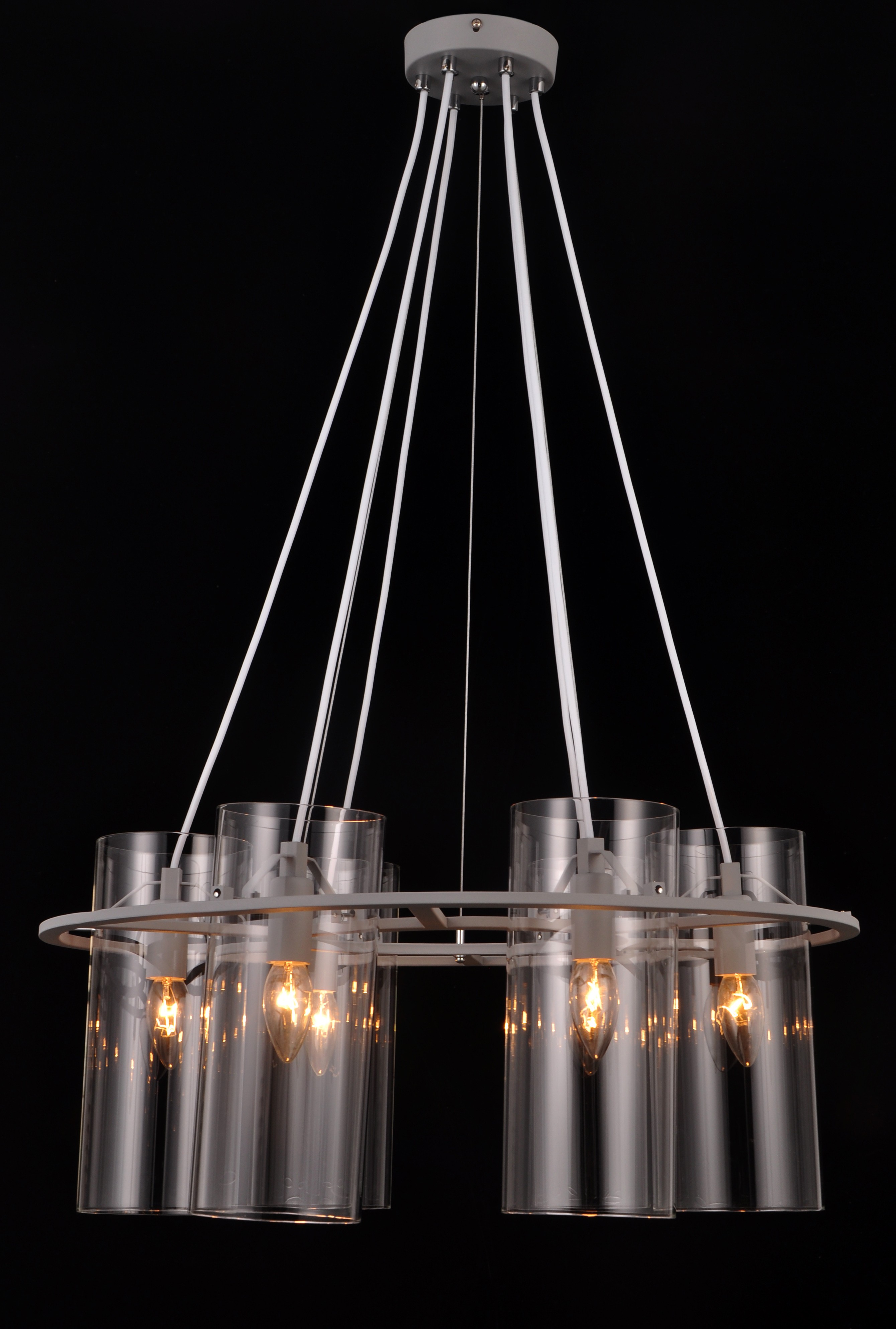 Подвесная люстра Natali Kovaltseva Helsinki HELSINKI II 81060-6C STAIN GRAY