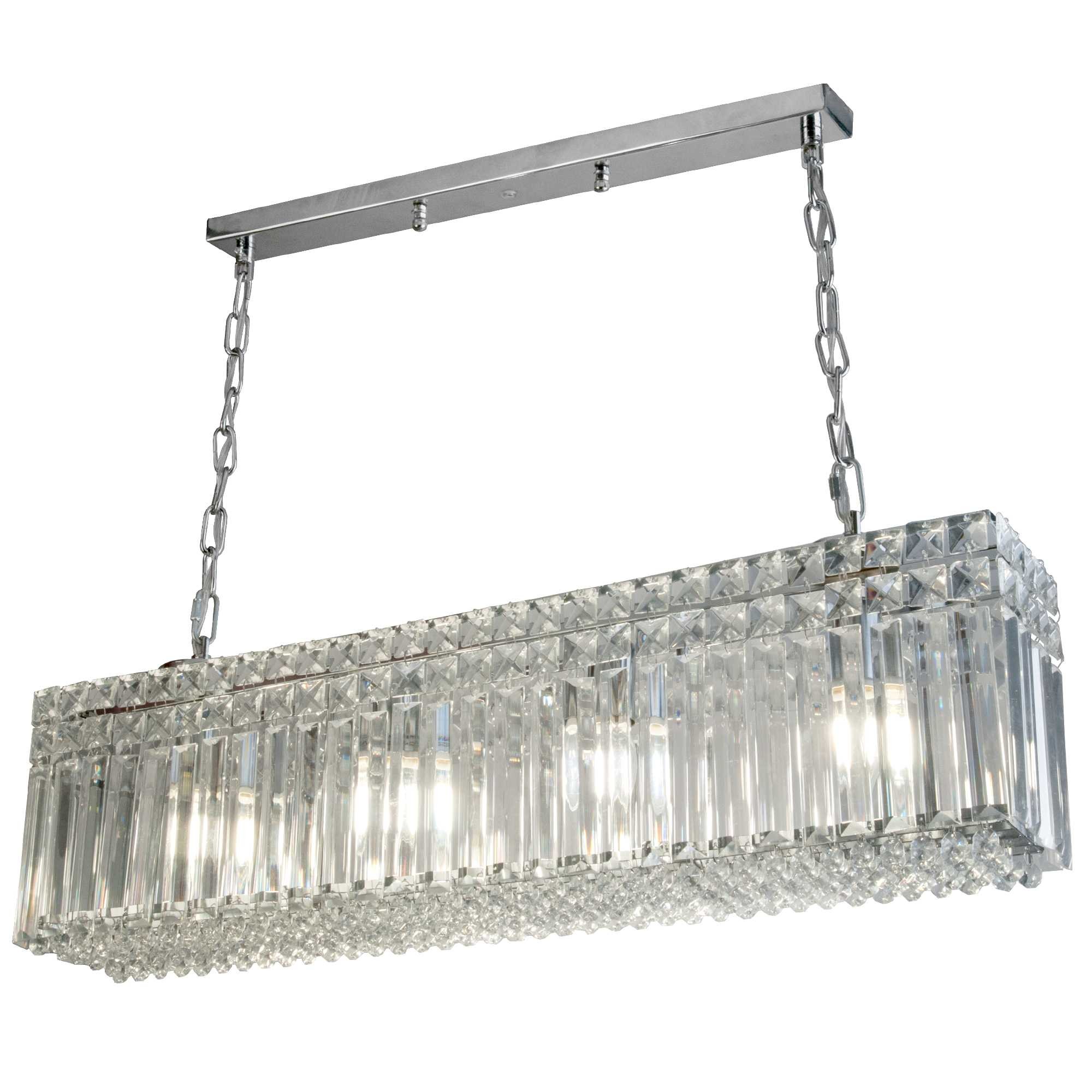 Подвесная хрустальная люстра Lorinda Toplight TL1166-4H1