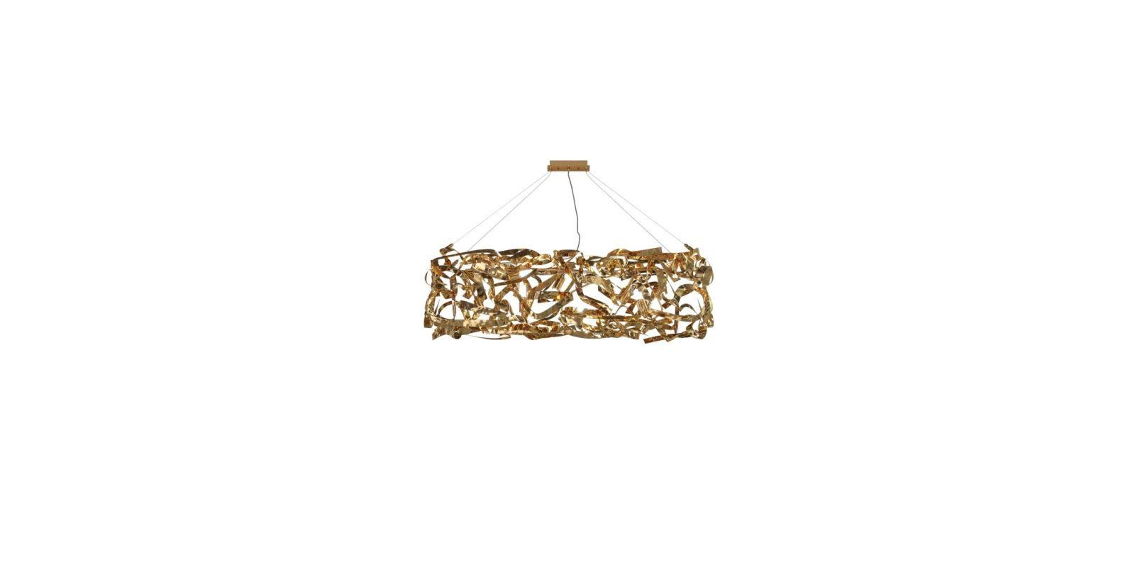 Подвесная люстра Lucia Tucci Fabian FABIAN 1557.10 ORO