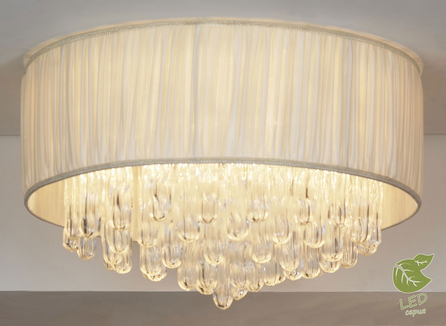 Потолочная хрустальная люстра Lussole Appiano GRLSC-9507-10