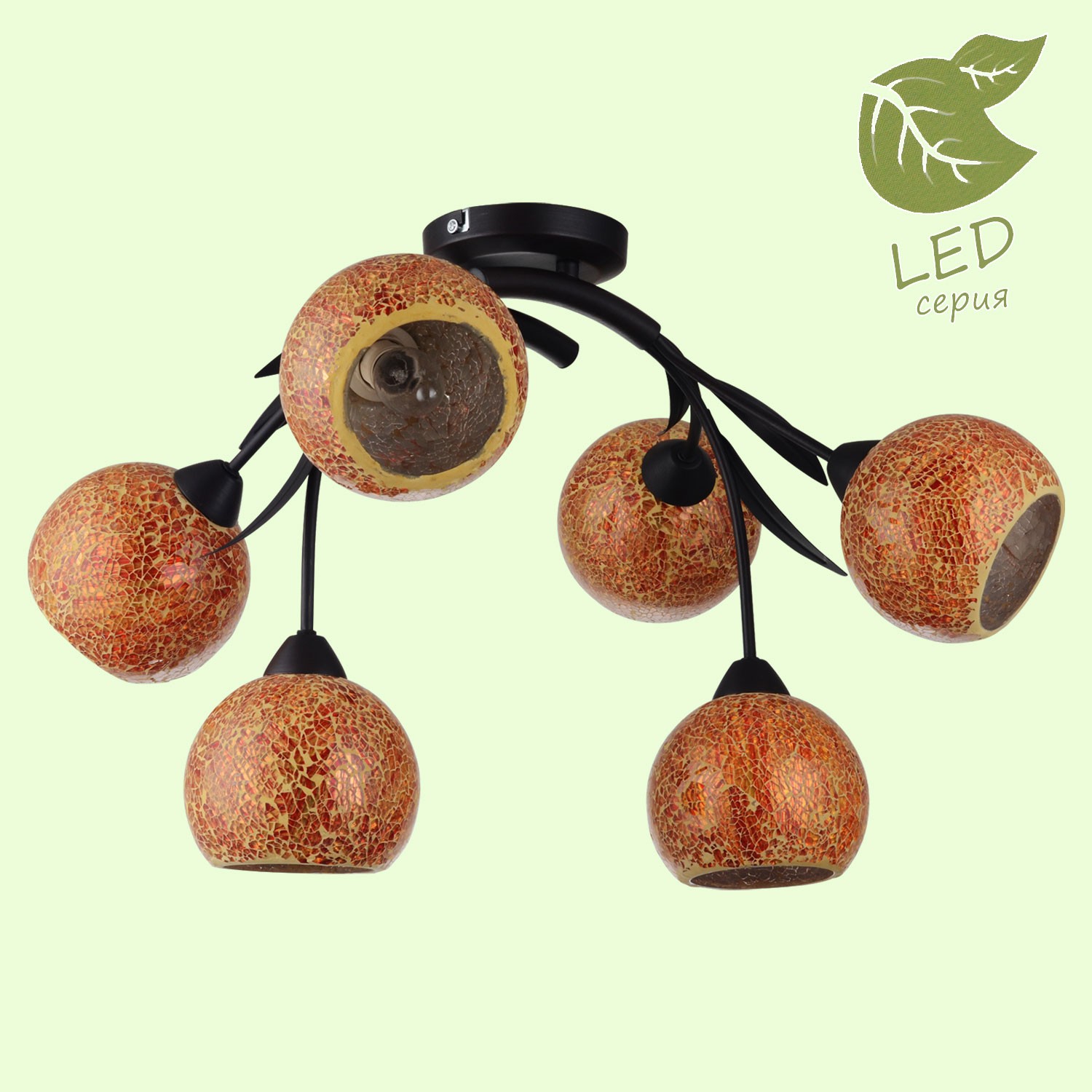 Потолочная люстра Lussole Bagheria GRLSF-6213-06