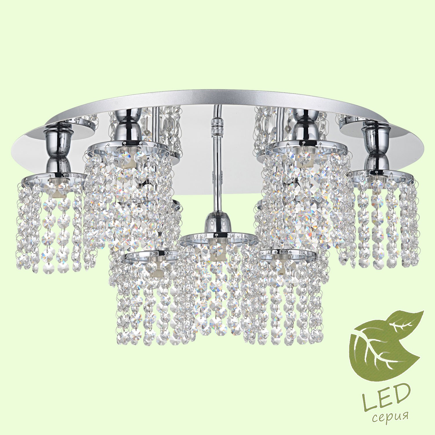 Потолочная люстра Lussole Monteleto GRLSJ-0407-09