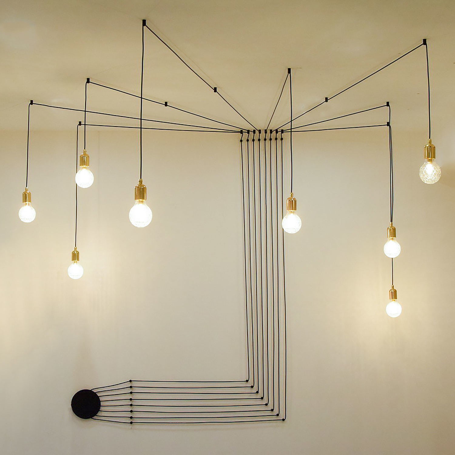 Светильник в форме паука Fairbanks GRLSP-9554 Lussole LOFT