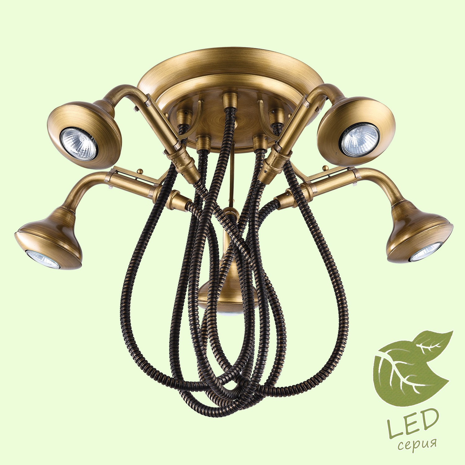 Потолочная люстра Lussole LOFT Merrick GRLSP-9755