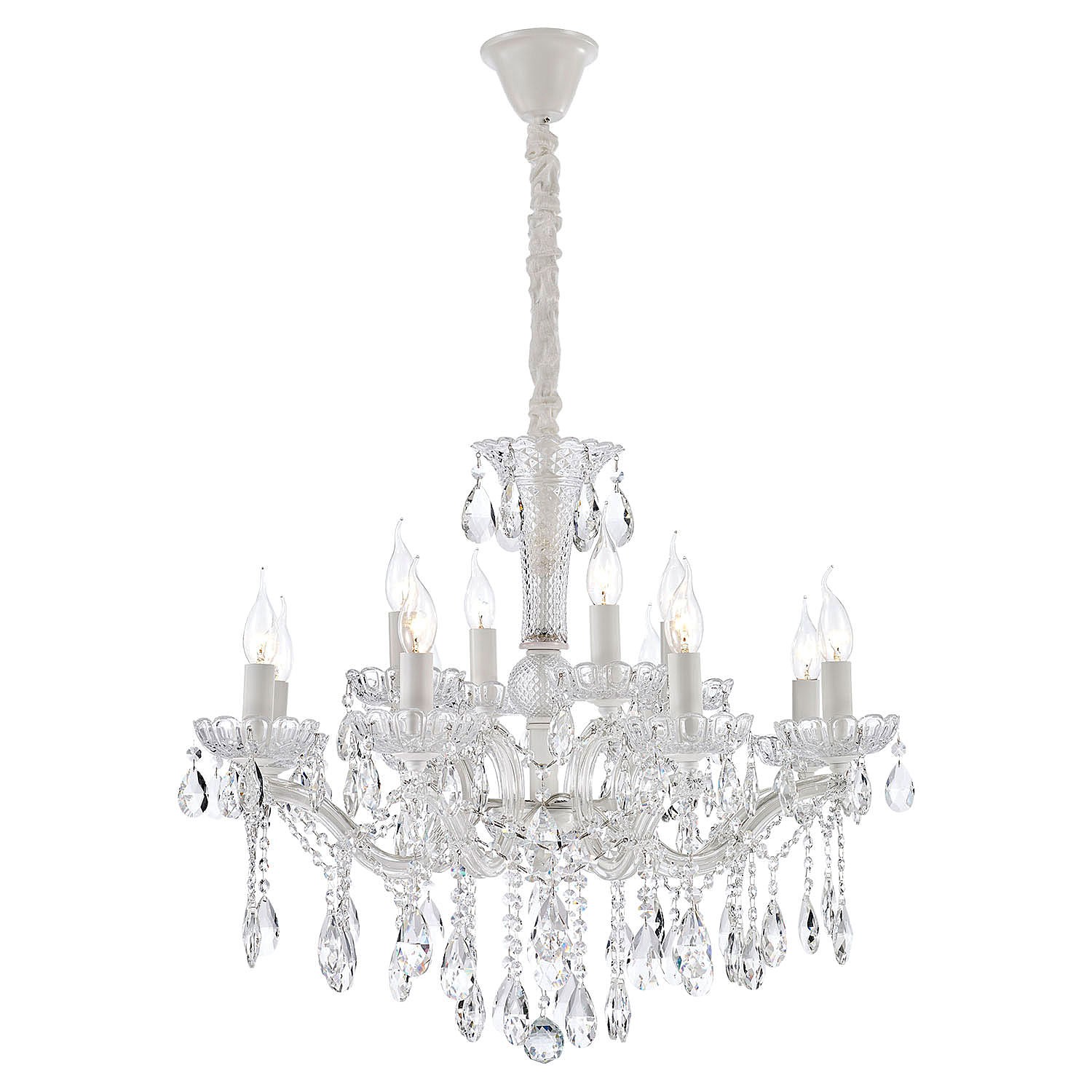 Подвесная хрустальная люстра Yuma Lussole LSP-8133