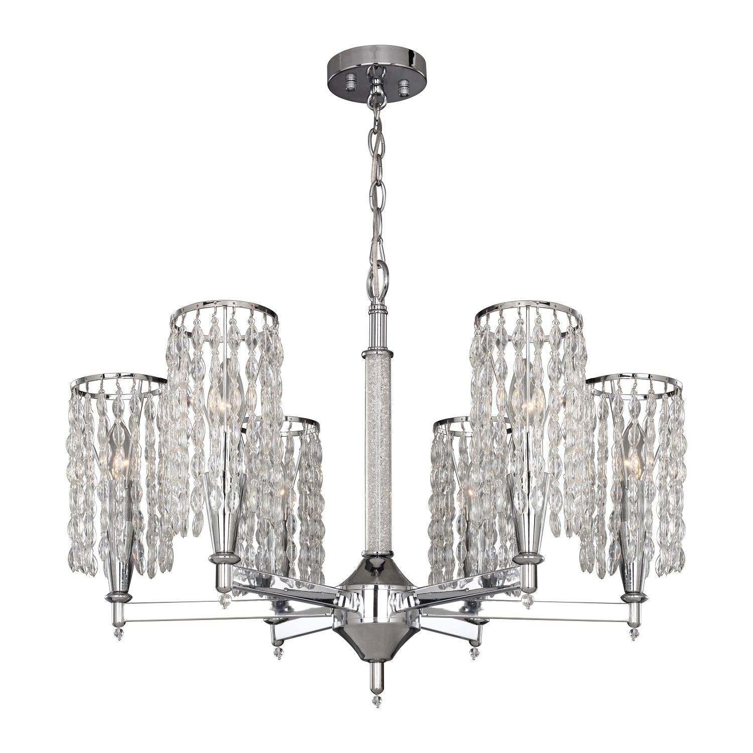 Подвесная хрустальная люстра Federo Favourite 2304-6P