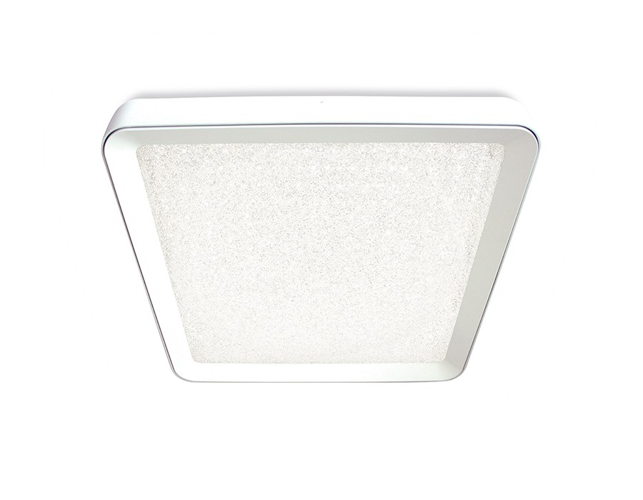 Светильник потолочный Ambrella Crystal Sand FS1216 WH/WH 72W+29W D500*500