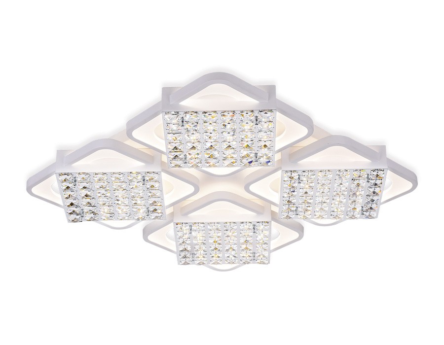 Потолочная люстра с пультом Crystal Acril Ambrella FA128