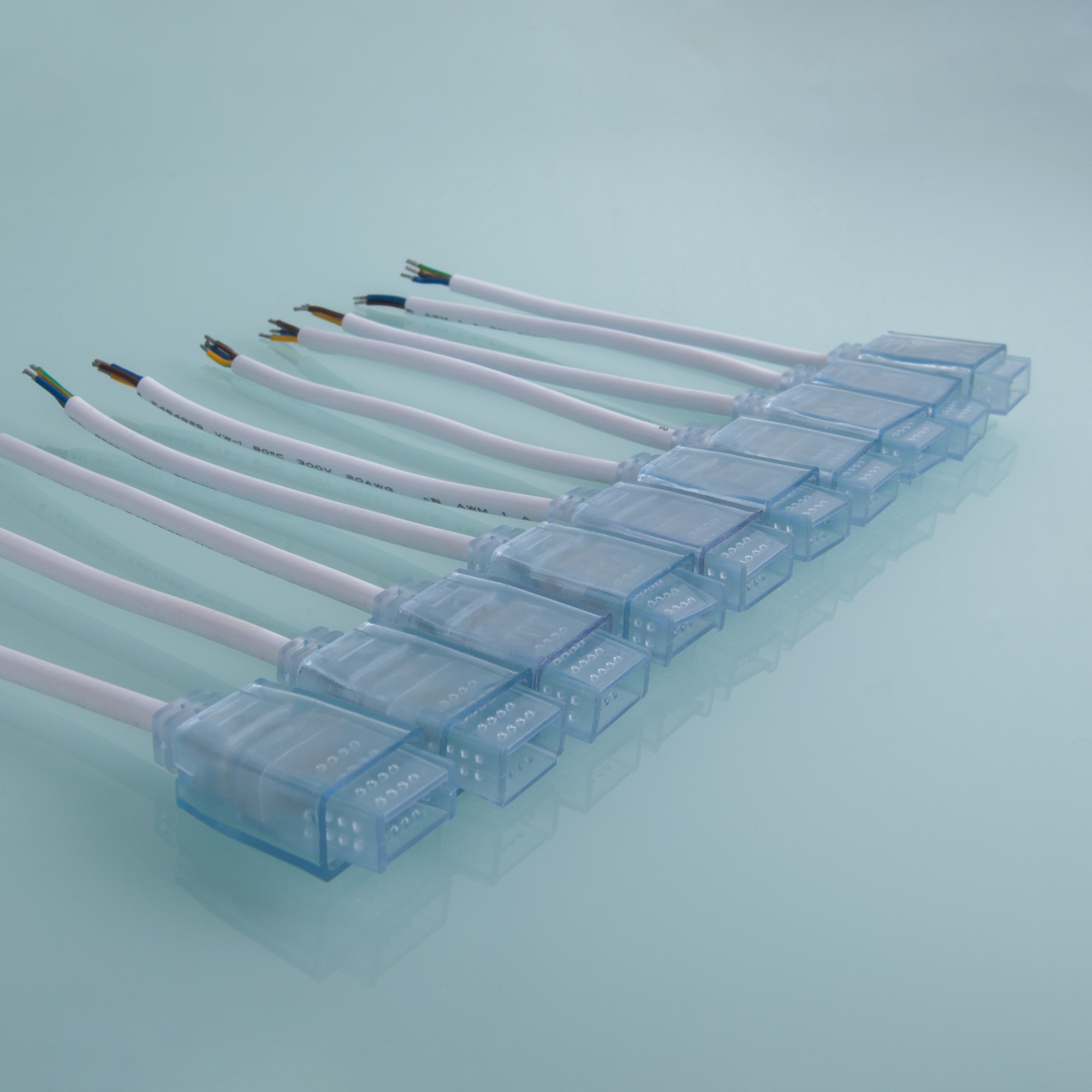 Драйвера для LED ленты Elektrostandard Контроллер Коннектор для ленты Premium LS013 220V 2835 мультибелая односторонний гибкий (10 pkt) (PSL-09)