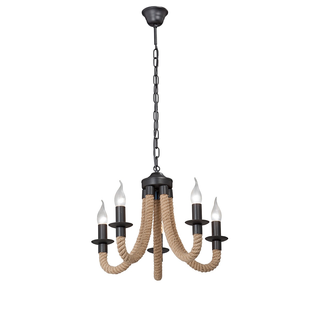 Люстра с веревками V4477 V4477-1/5 Vitaluce