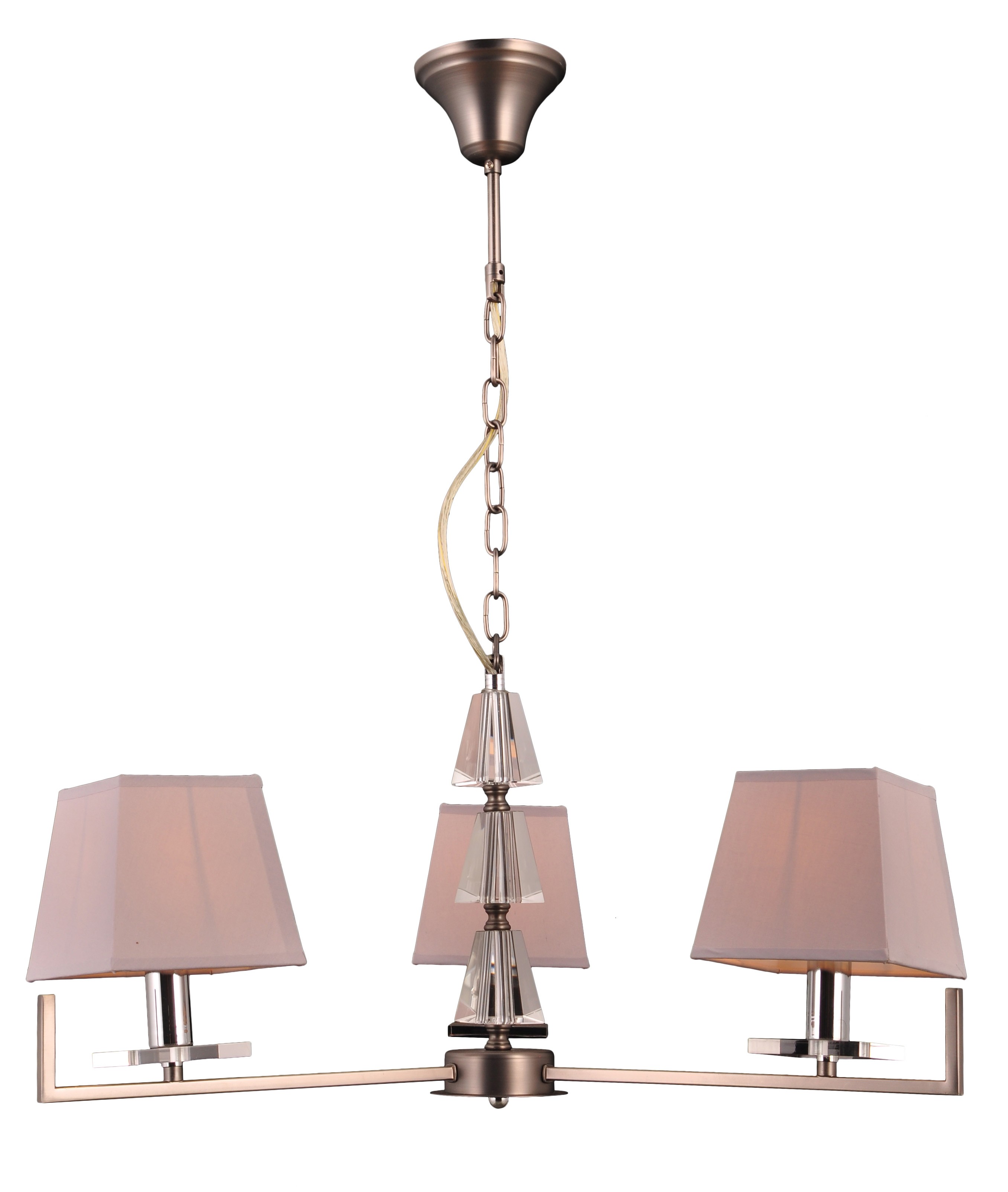 Подвесная люстра Natali Kovaltseva 75006 75006/3C SILVER GRAY