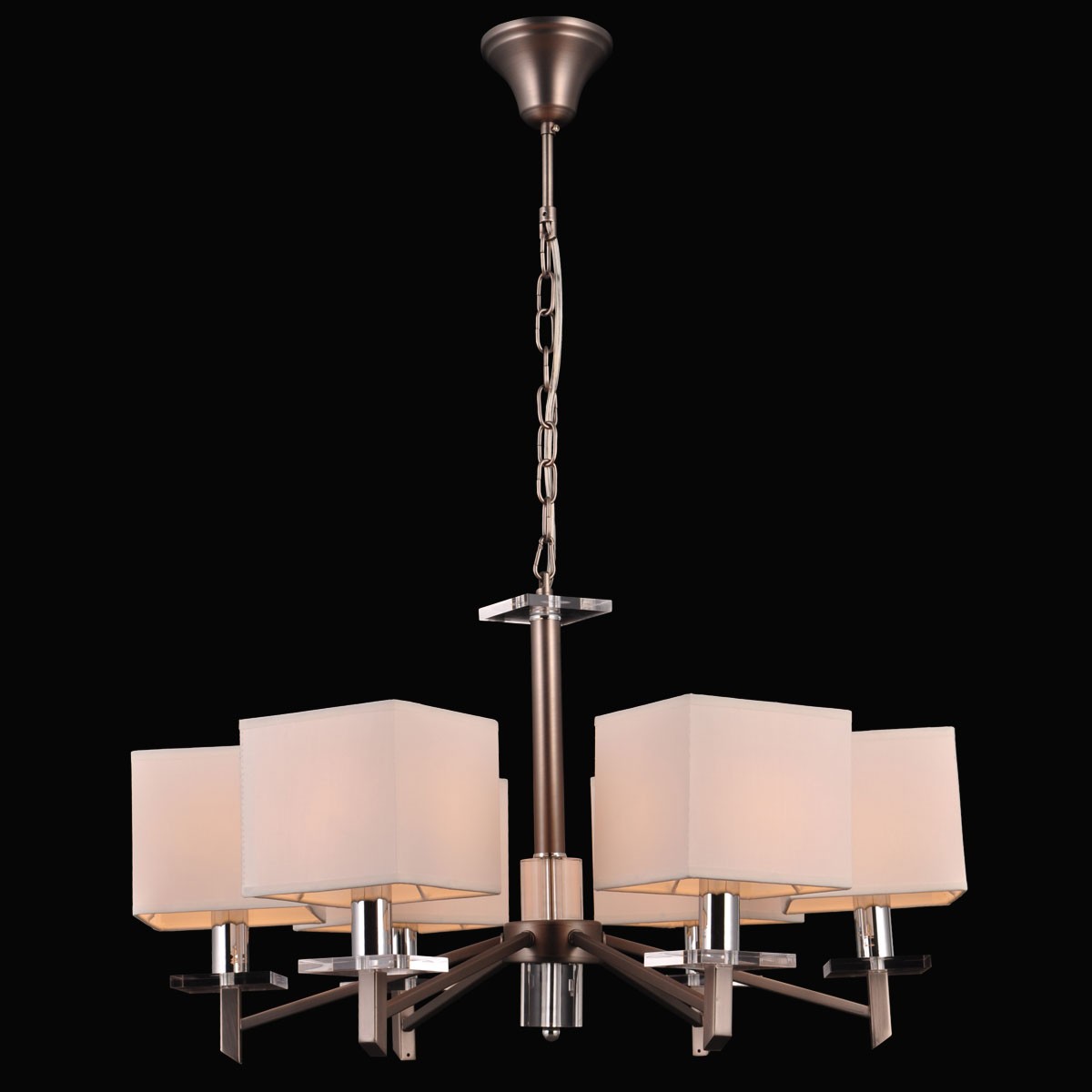 Подвесная люстра Natali Kovaltseva 75008 75008/6C SILVER GRAY