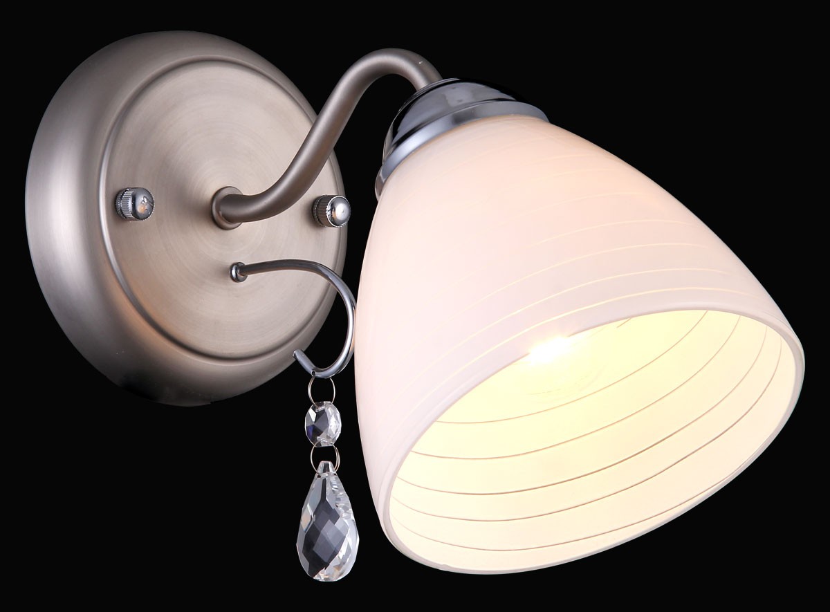 Настенное бра Natali Kovaltseva 75017 75017-1W CHROME&NICKEL