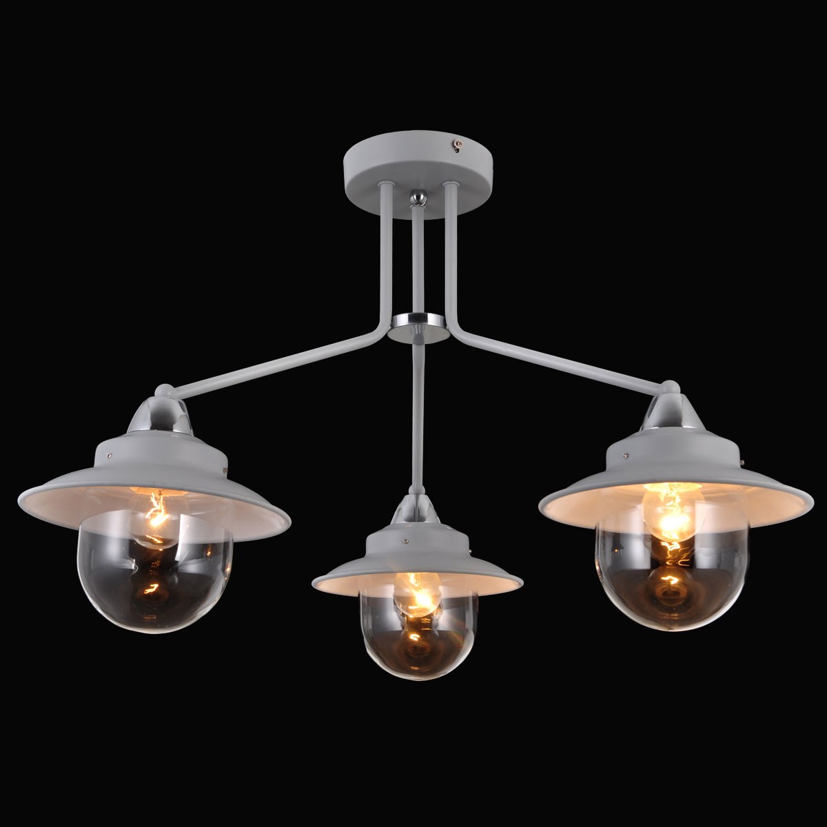 Потолочная люстра Natali Kovaltseva Alabarda ALABARDA 75093/3C WHITE