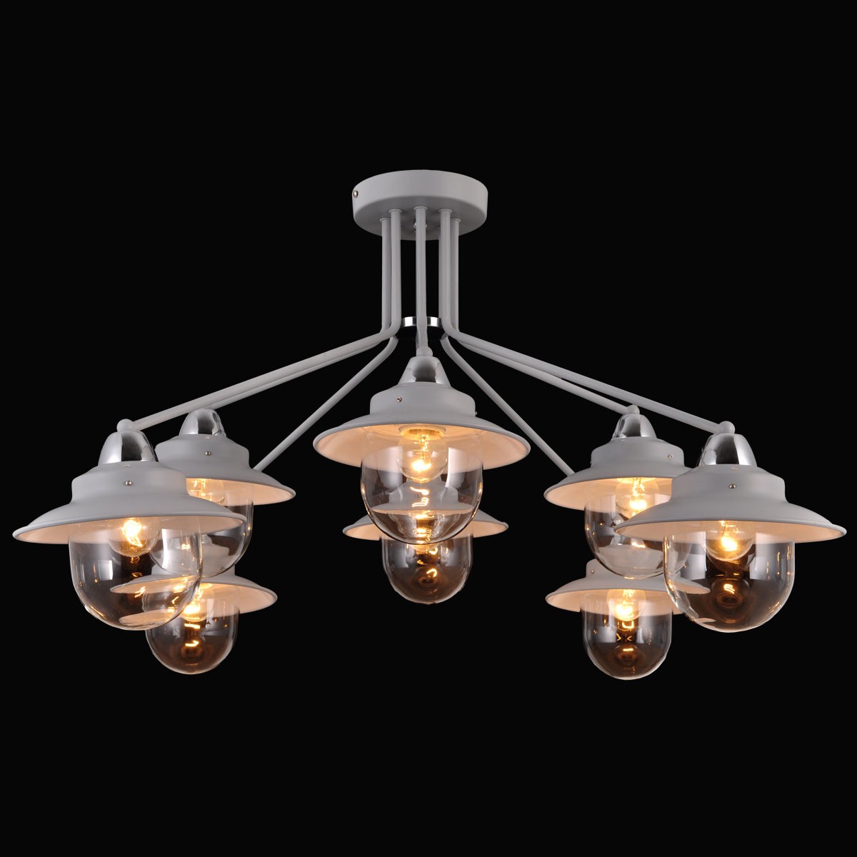 Потолочная люстра Natali Kovaltseva Alabarda ALABARDA 75093/8C WHITE