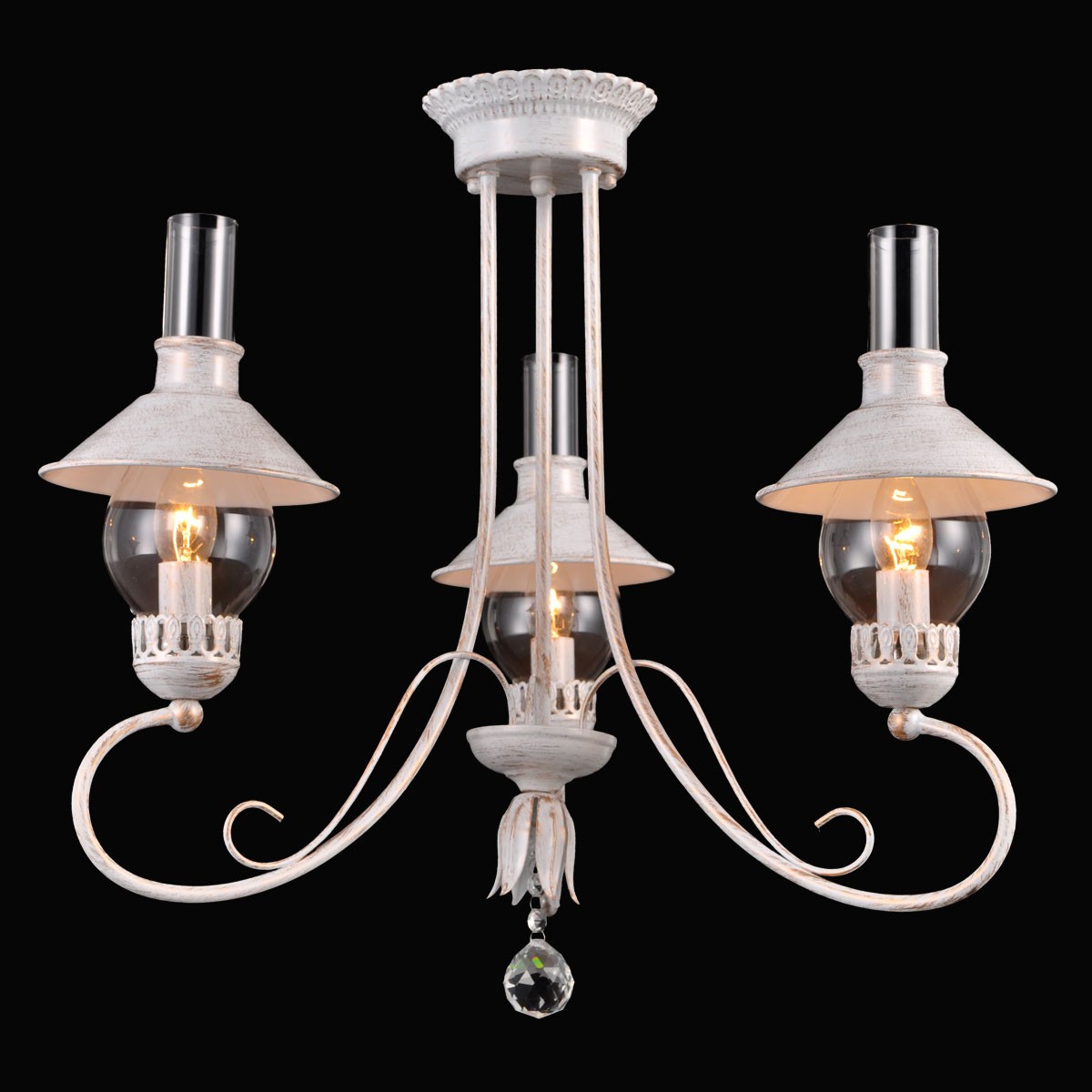 Потолочная люстра Natali Kovaltseva Alabarda ALABARDA 75118/3C IVORY