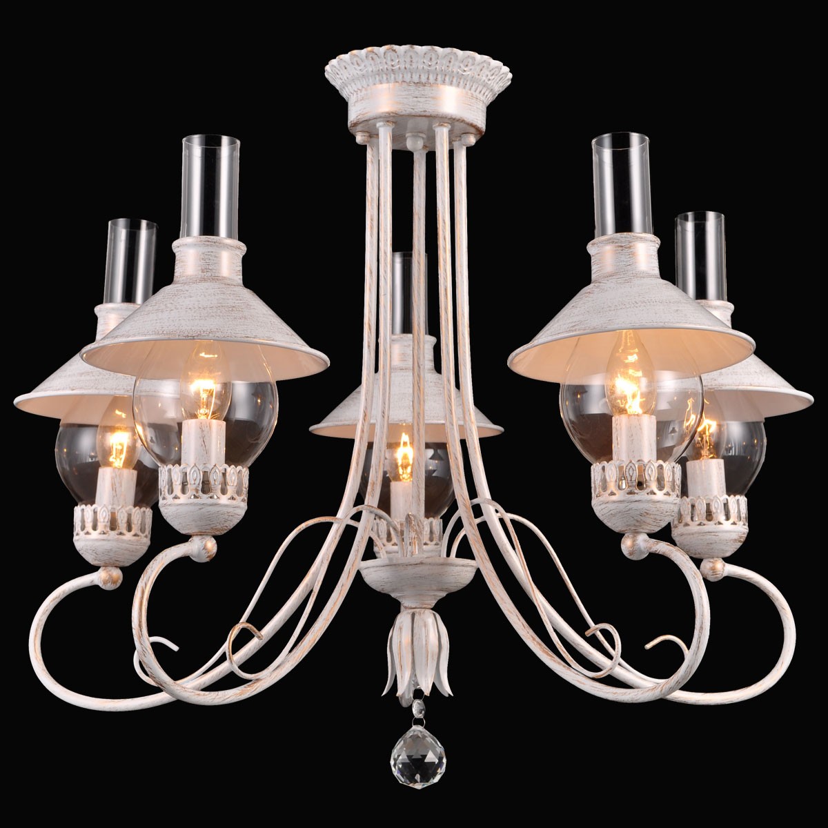 Потолочная люстра Natali Kovaltseva Alabarda ALABARDA 75118/5C IVORY