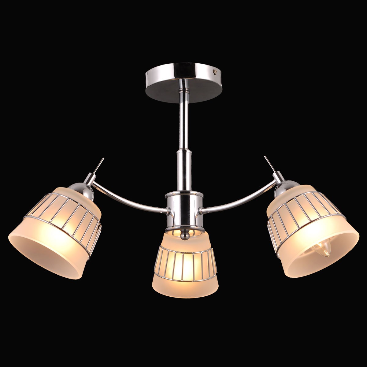 Потолочная люстра Natali Kovaltseva Friendly FRIENDLY 75088/3C CHROME