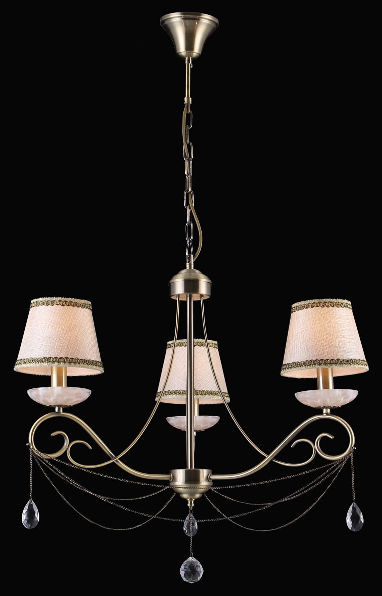 Подвесная люстра Natali Kovaltseva Malaga Malaga 70026-3C ANTIQUE