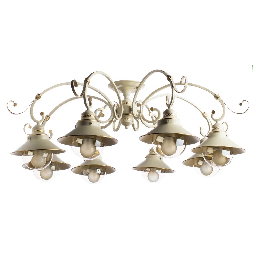 Потолочная люстра Arte Lamp Grazioso A4577PL-8WG