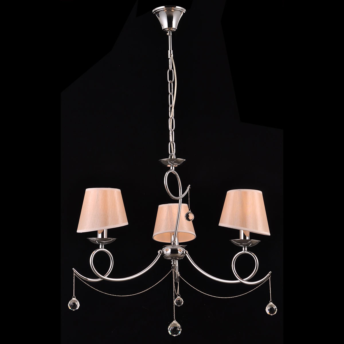 Подвесная люстра Natali Kovaltseva Novella NOVELLA 75051/3C CHROME