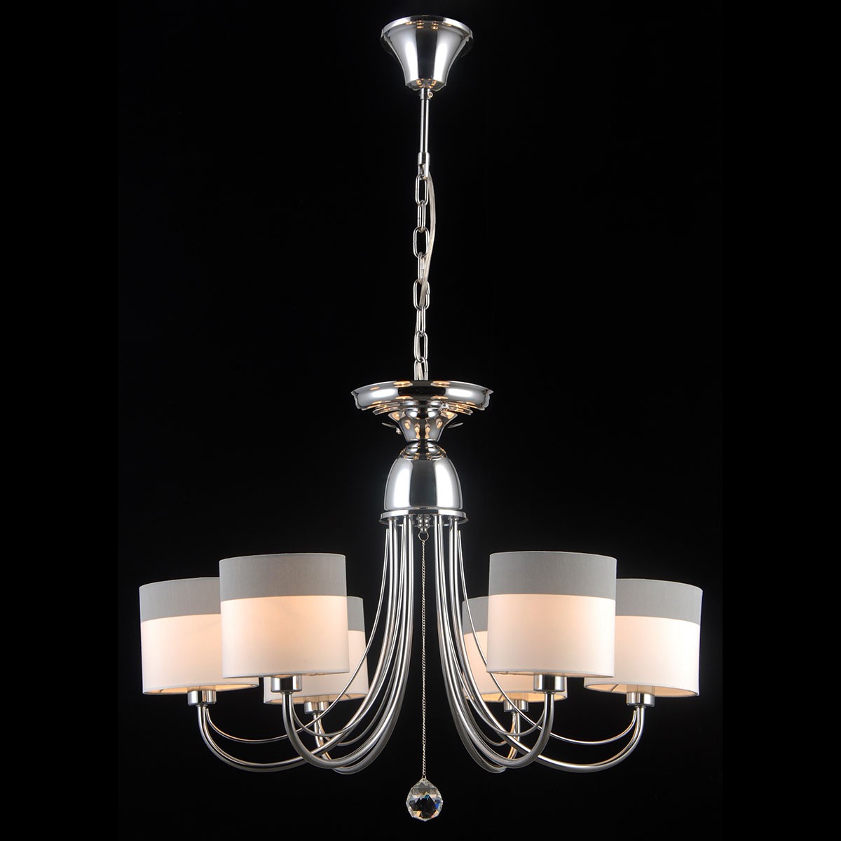 Подвесная люстра Natali Kovaltseva Olbia OLBIA 75086/6C CHROME